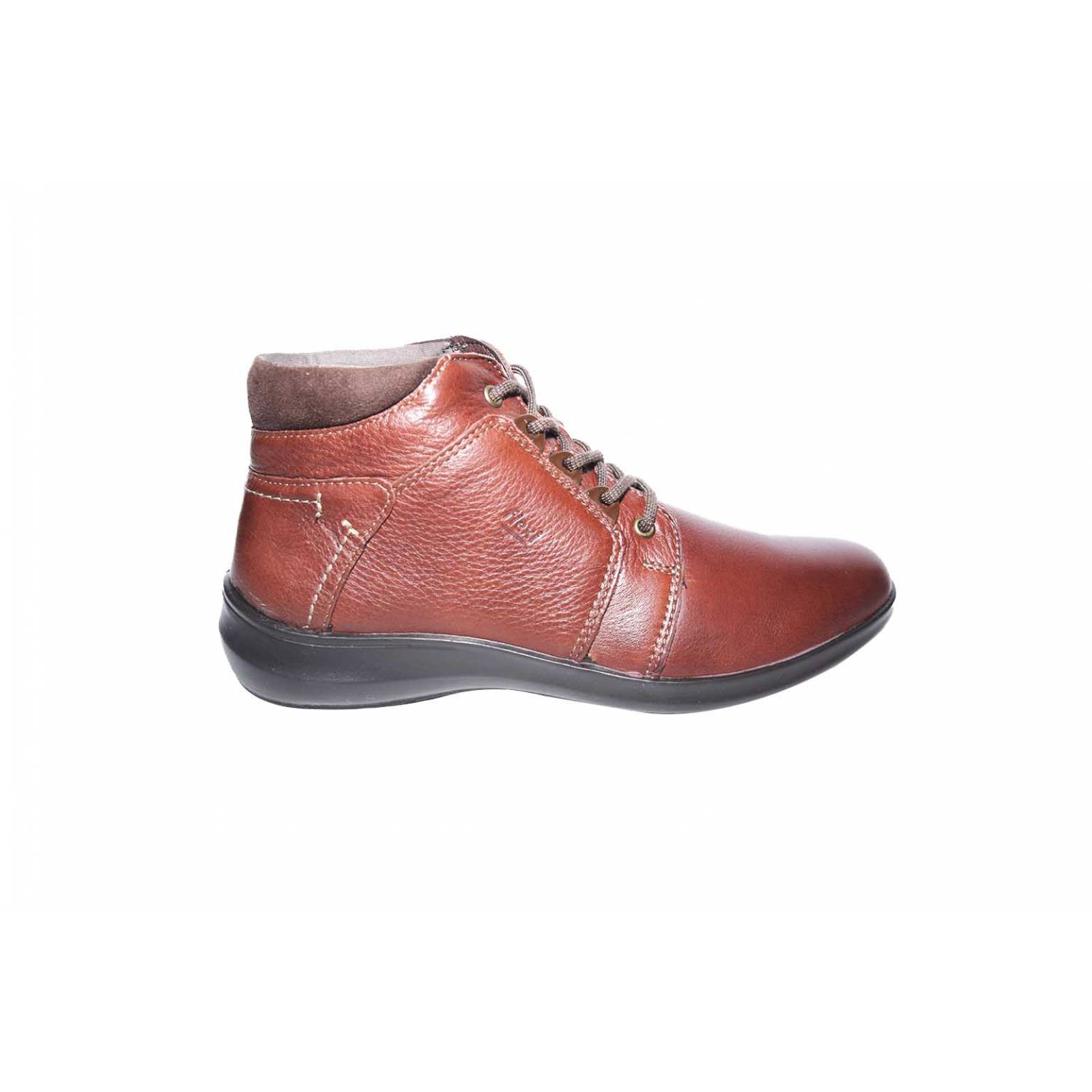 Zapato botín dama flexi 25911 piel café casual 22/27