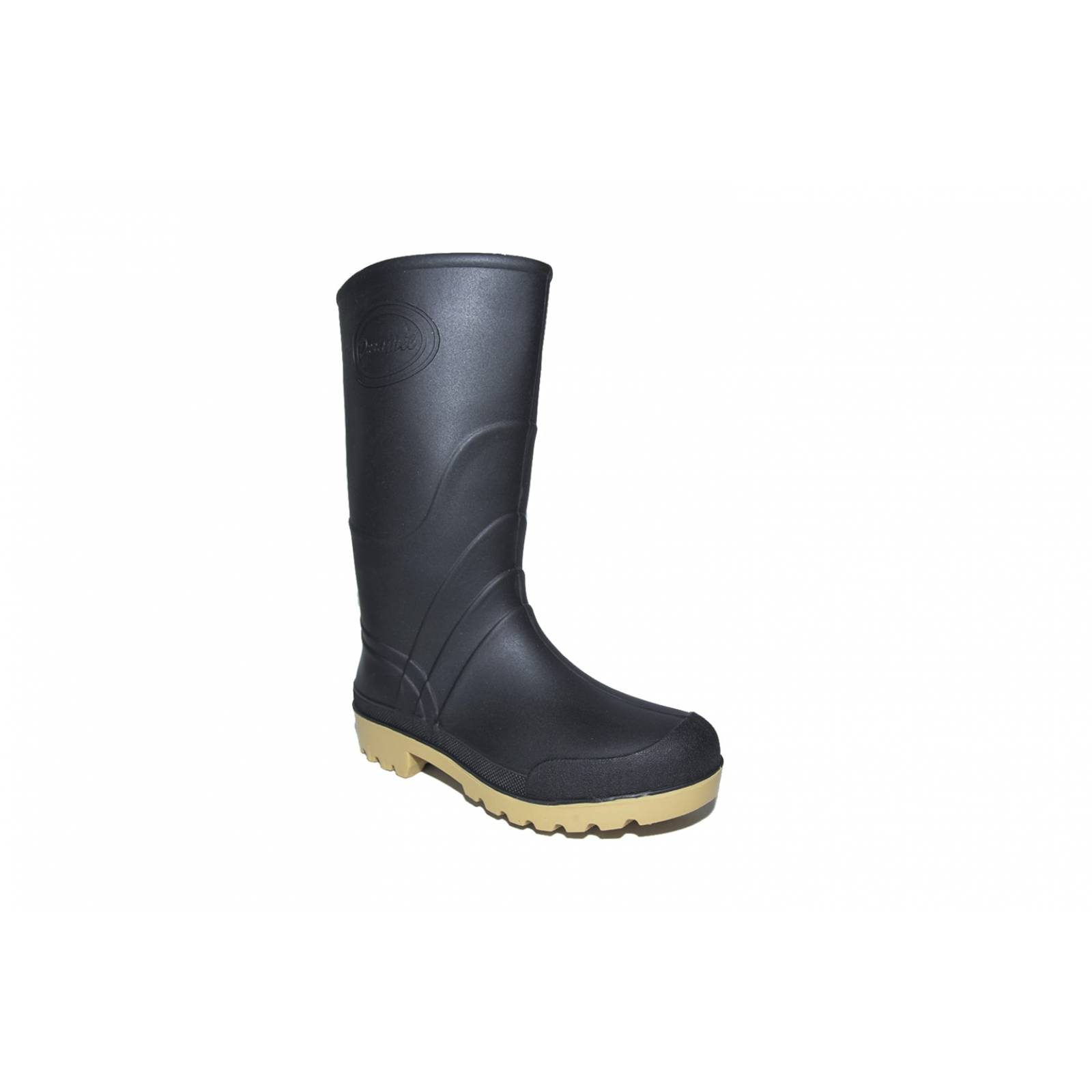 Bota de hule caballero duramil trueno negro 25/30