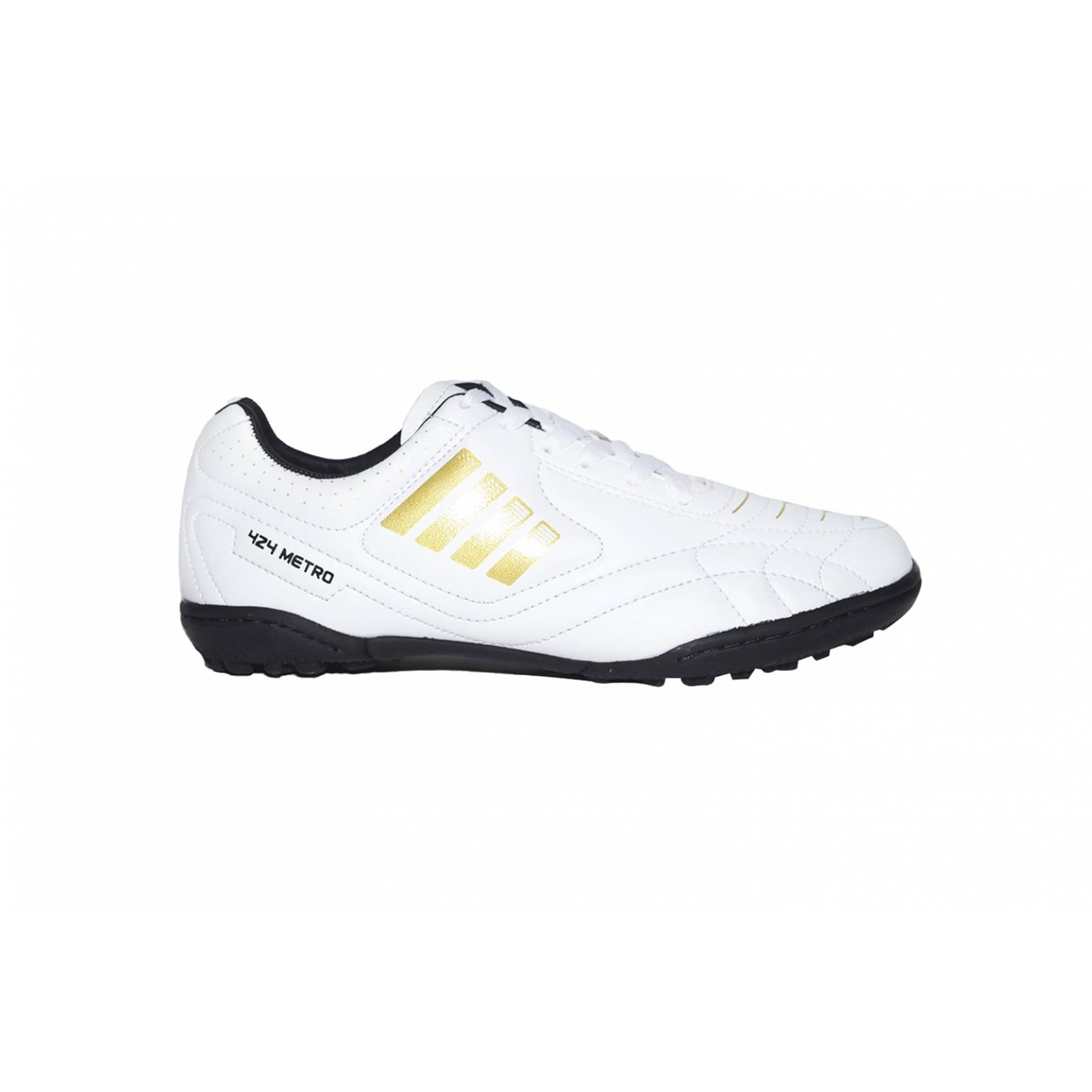 Tenis fútbol rápido metro e 424 blanco cosido 22 al 24.5