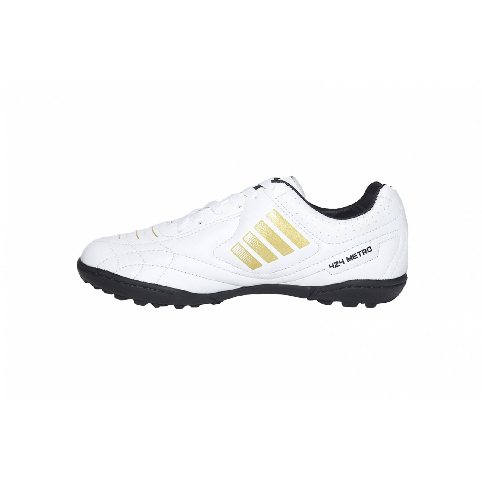 Tenis fútbol rápido metro e 424 blanco cosido 22 al 24.5