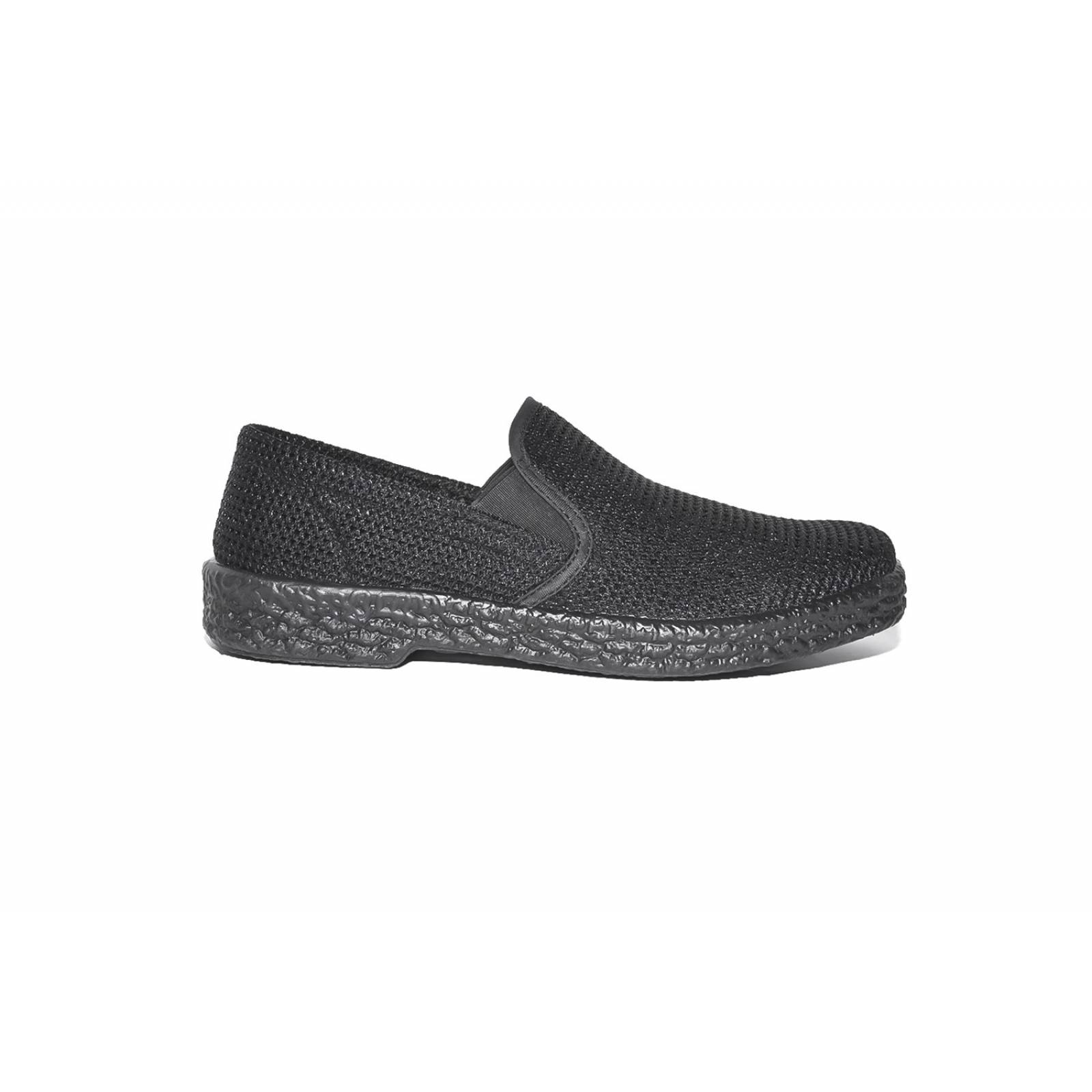 Tenis Caballero Duramil Fresco Textil Negro