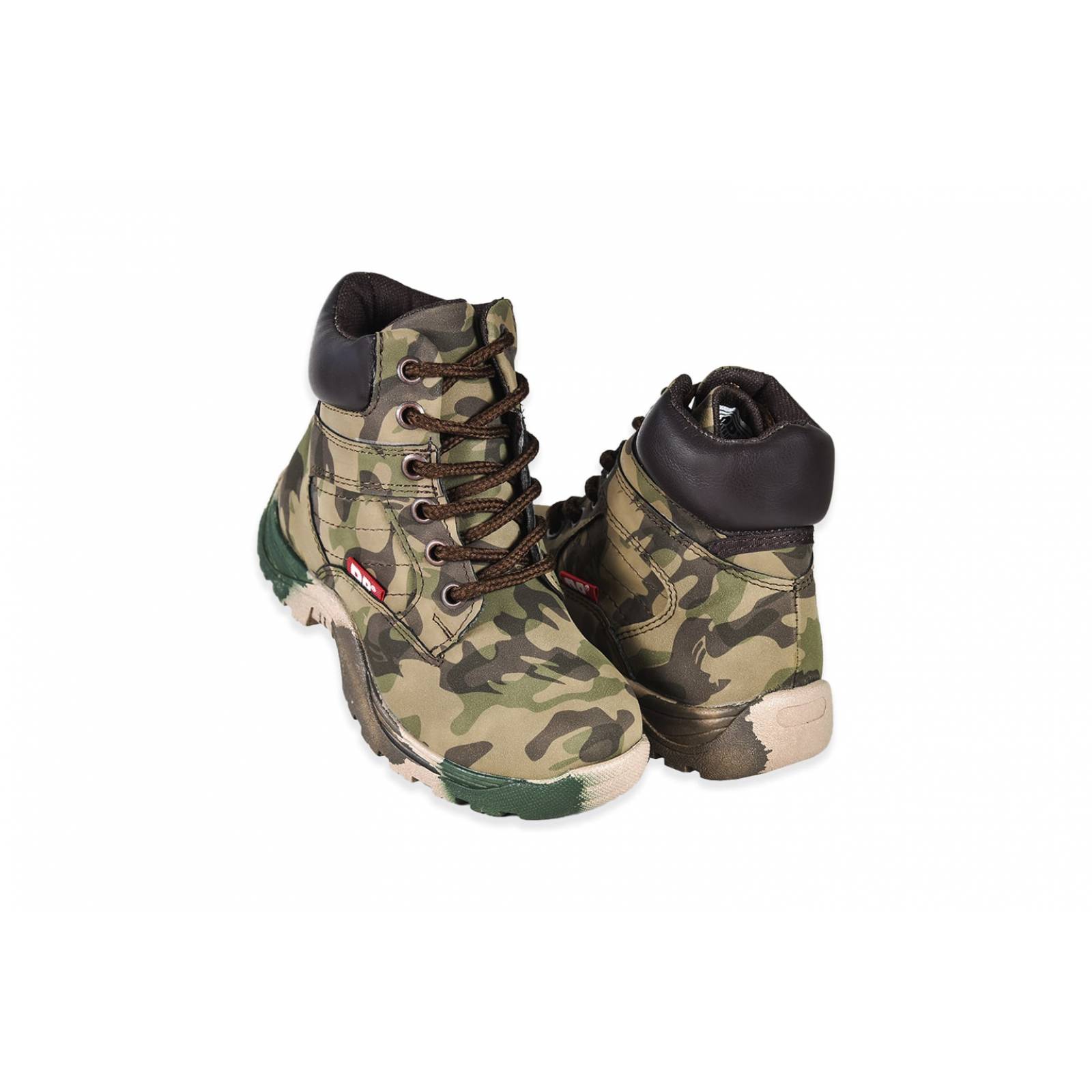 Zapato Bota Niño Dipatrico 5002 Camuflaje Casual (18.0 - 21.0)