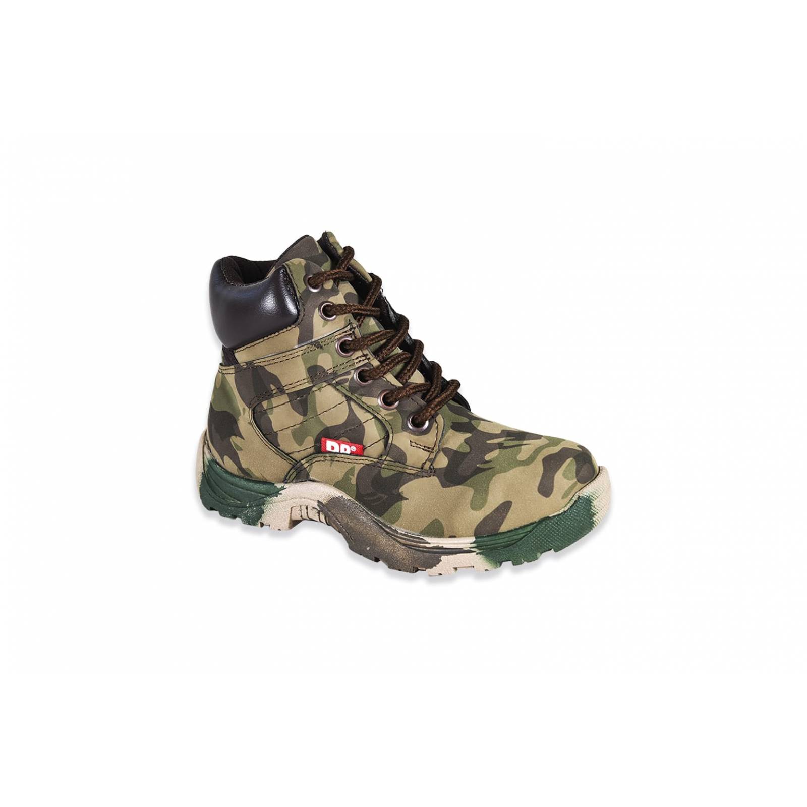 Zapato Bota Niño Dipatrico 5002 Camuflaje Casual (18.0 - 21.0)
