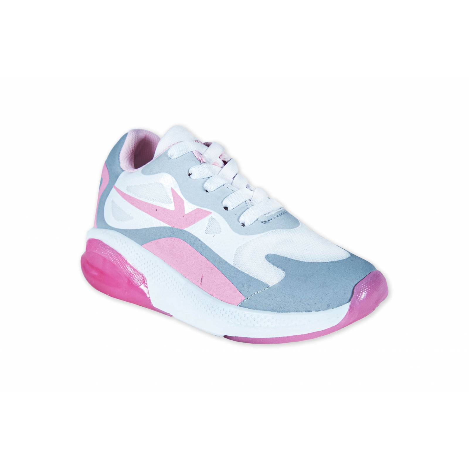 Tenis Unisex Caramel 725 Blanco Multicolor Moda Casual (18.0 - 21.5)