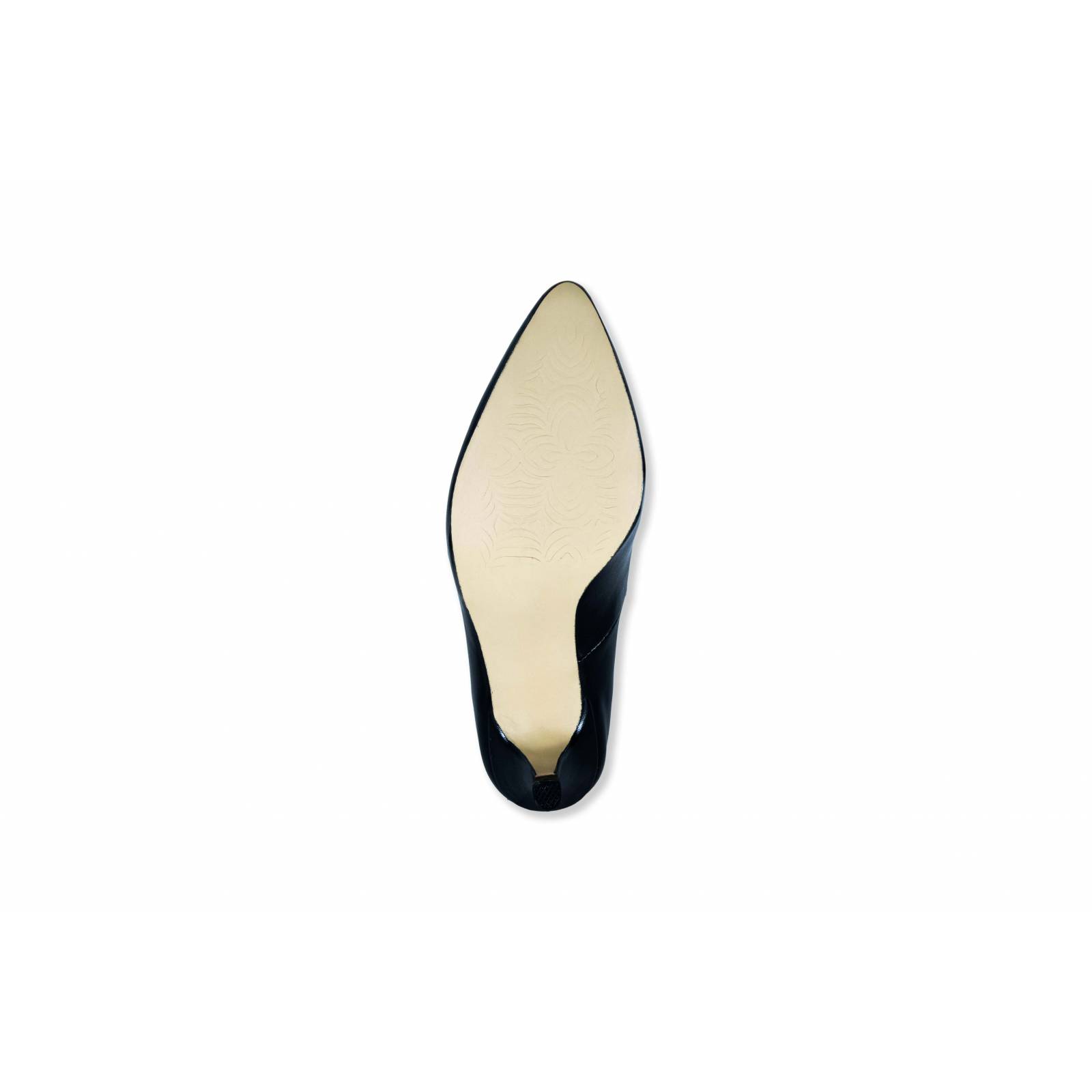 Zapatilla Dama Silvia 6007 Charol Negro Elegante 22 al 26