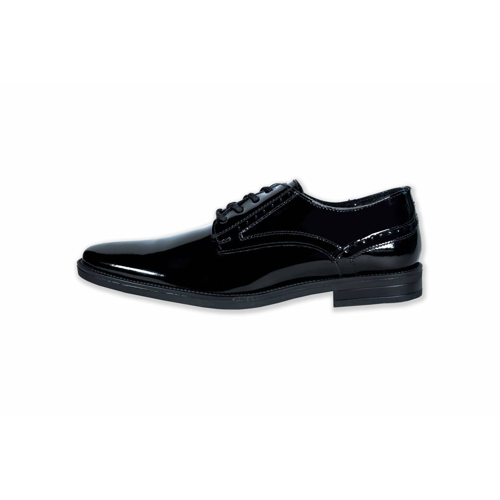 Zapato Caballero Christian 2700 Piel Charol Negro 25 al 30