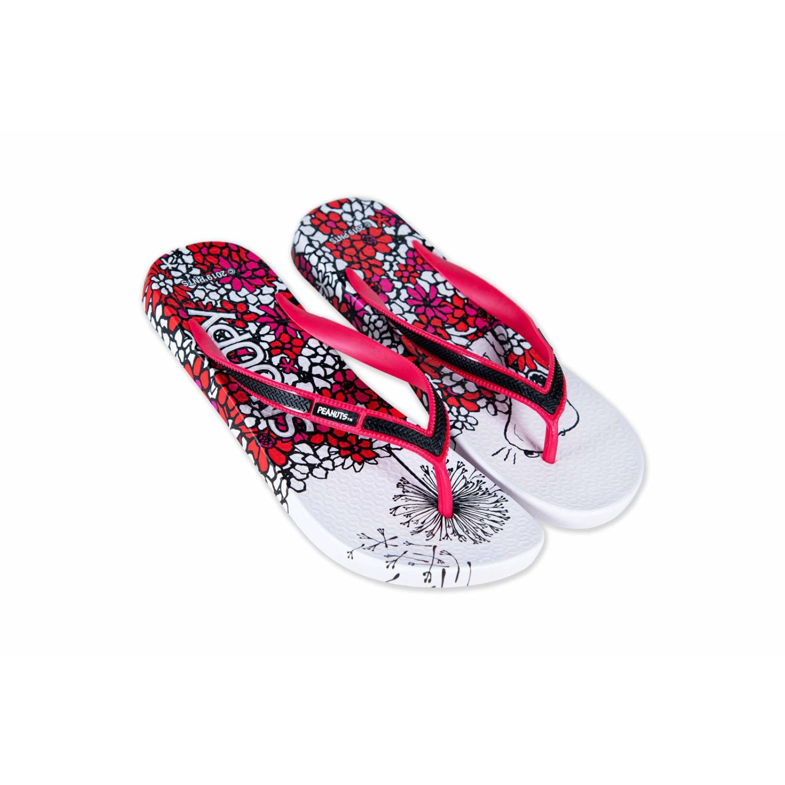 Sandalia Dama Peanuts 3106 Snoopy Playa Baño 22 al 26