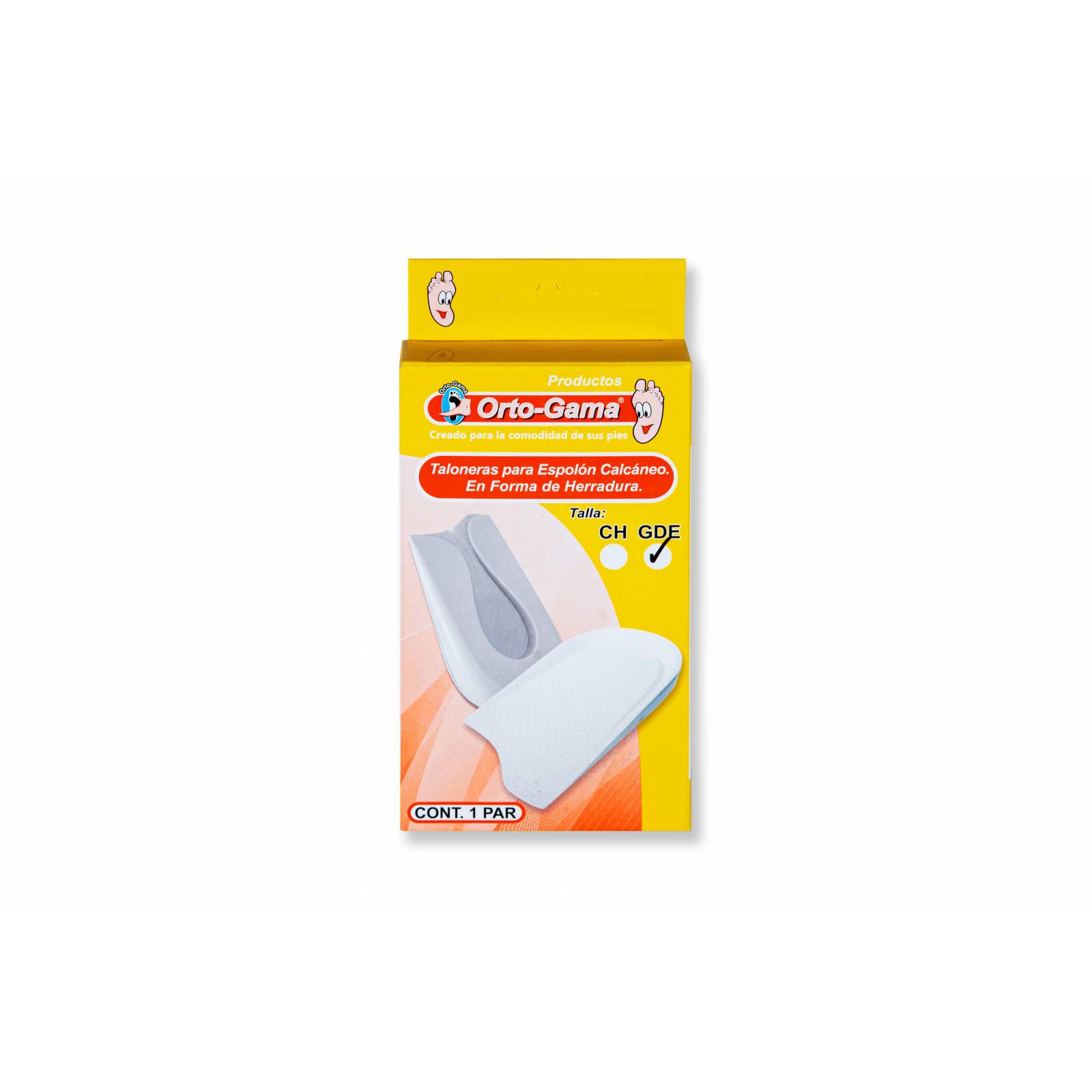 Talonera Espolón Calcánero Orto-Gama Herradura Unisex