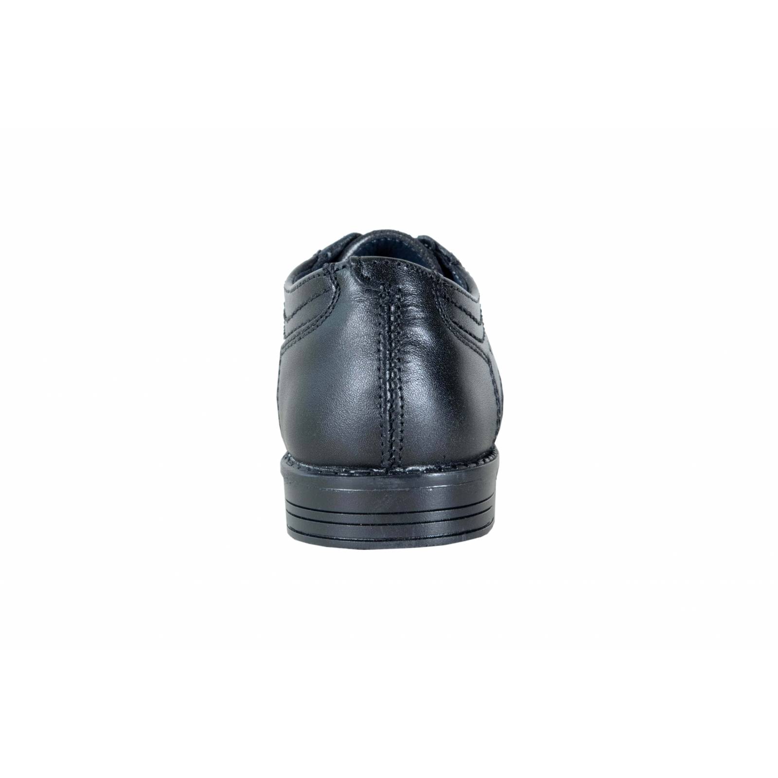 Zapato Niño Yuyin 20171 Piel Negro Escolar Agujetas Vestir (15.0 - 17.5)