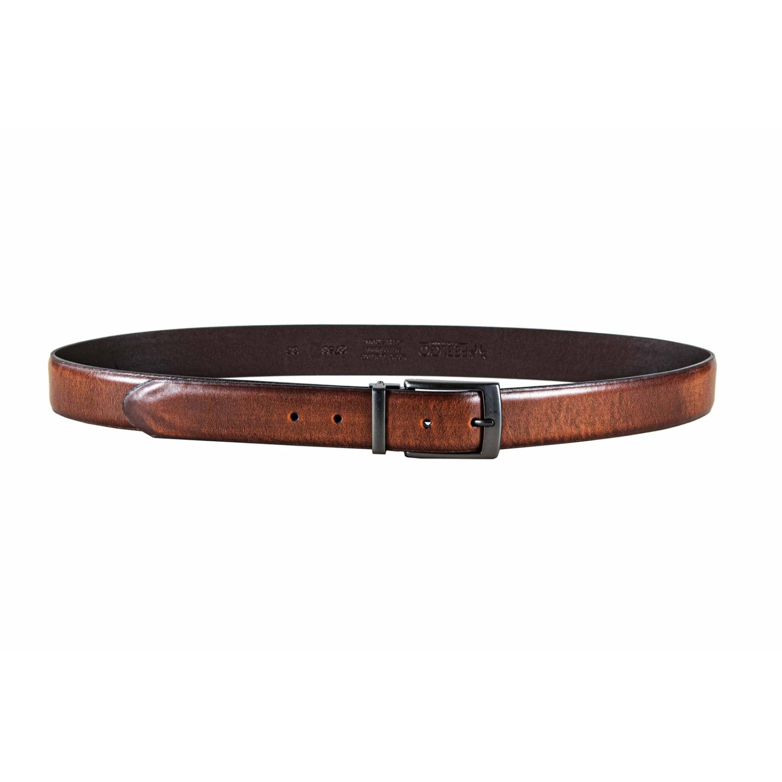 Cinturón Caballero 2763 Piel 100% Elegante Vestir 30 al 40