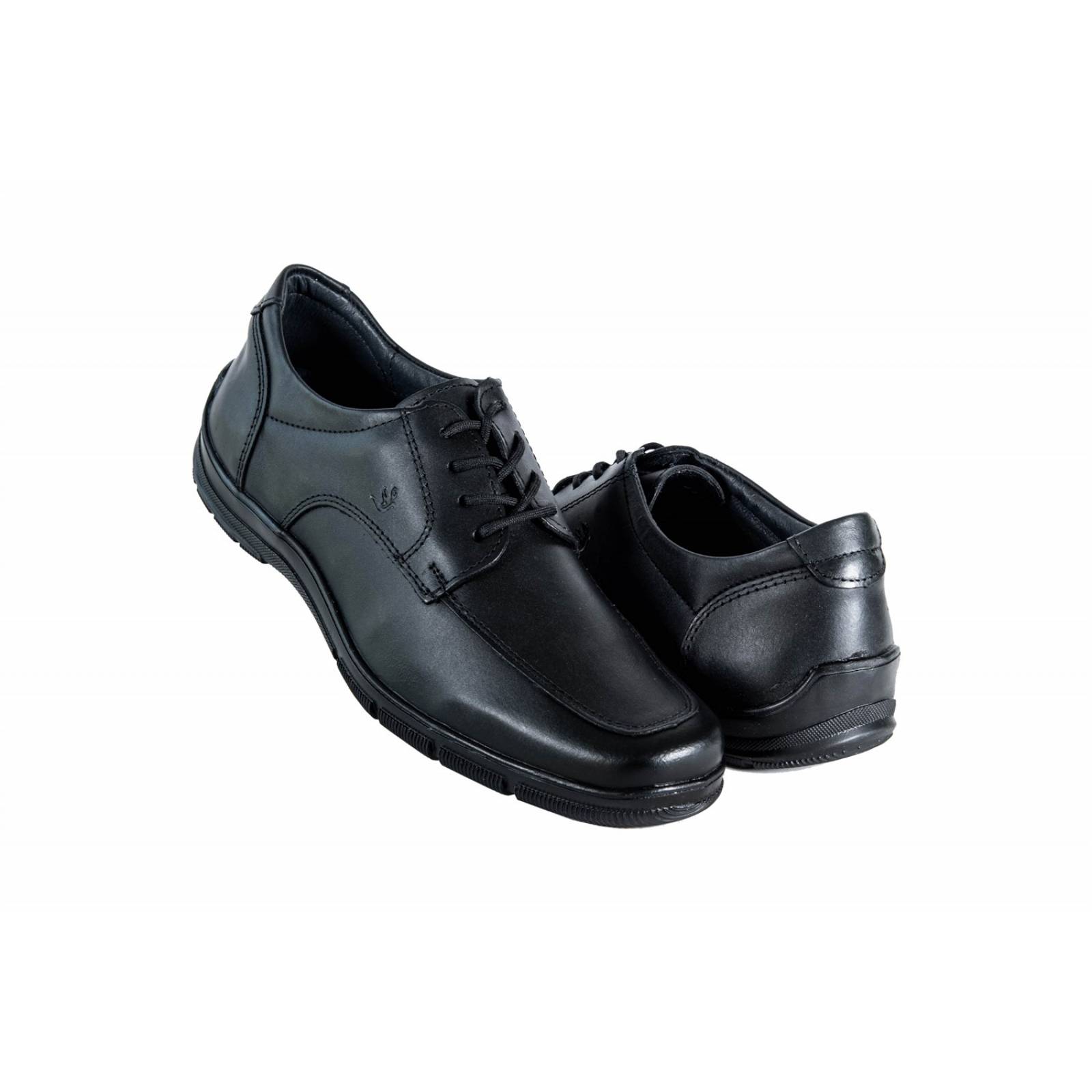 Zapato Caballero Nevada 7100 Piel Negro Vestir 25 al 30