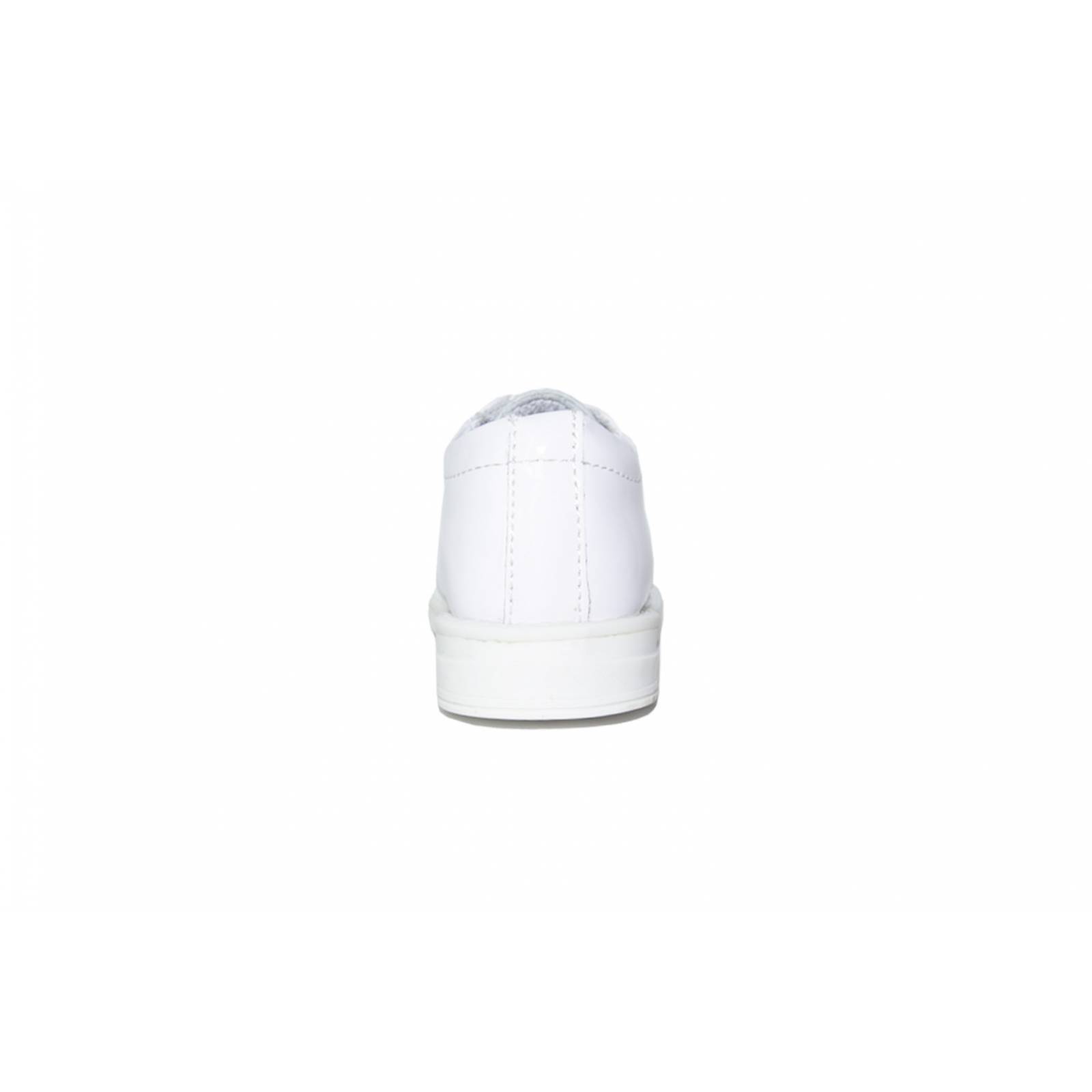 Zapato Niño Cachorro 5594 Piel Charol Blanco Cosido 18-21.5 (18.0 - 21.5)