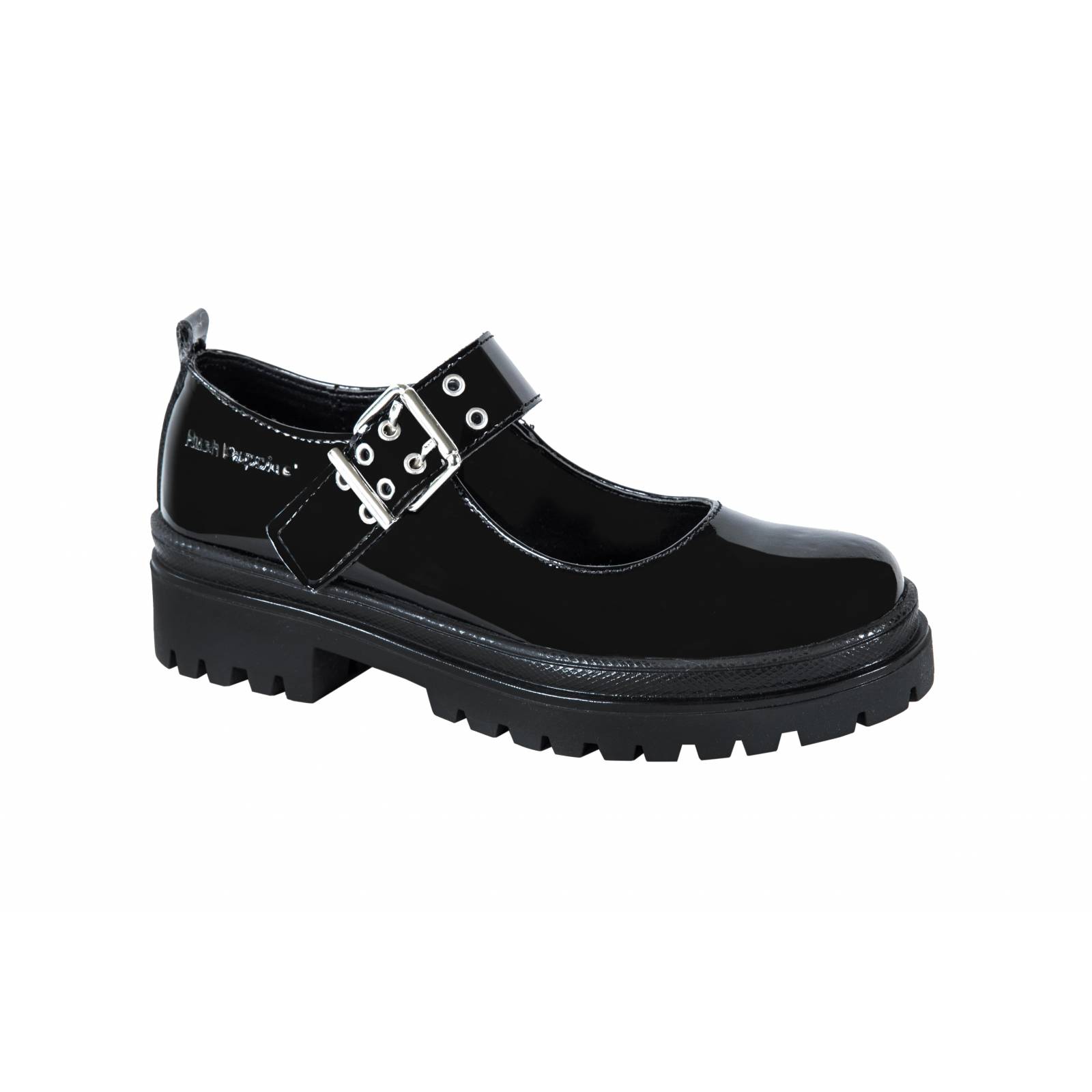 Zapato Niña Hush Puppies 1266 Piel Negro Escolar 