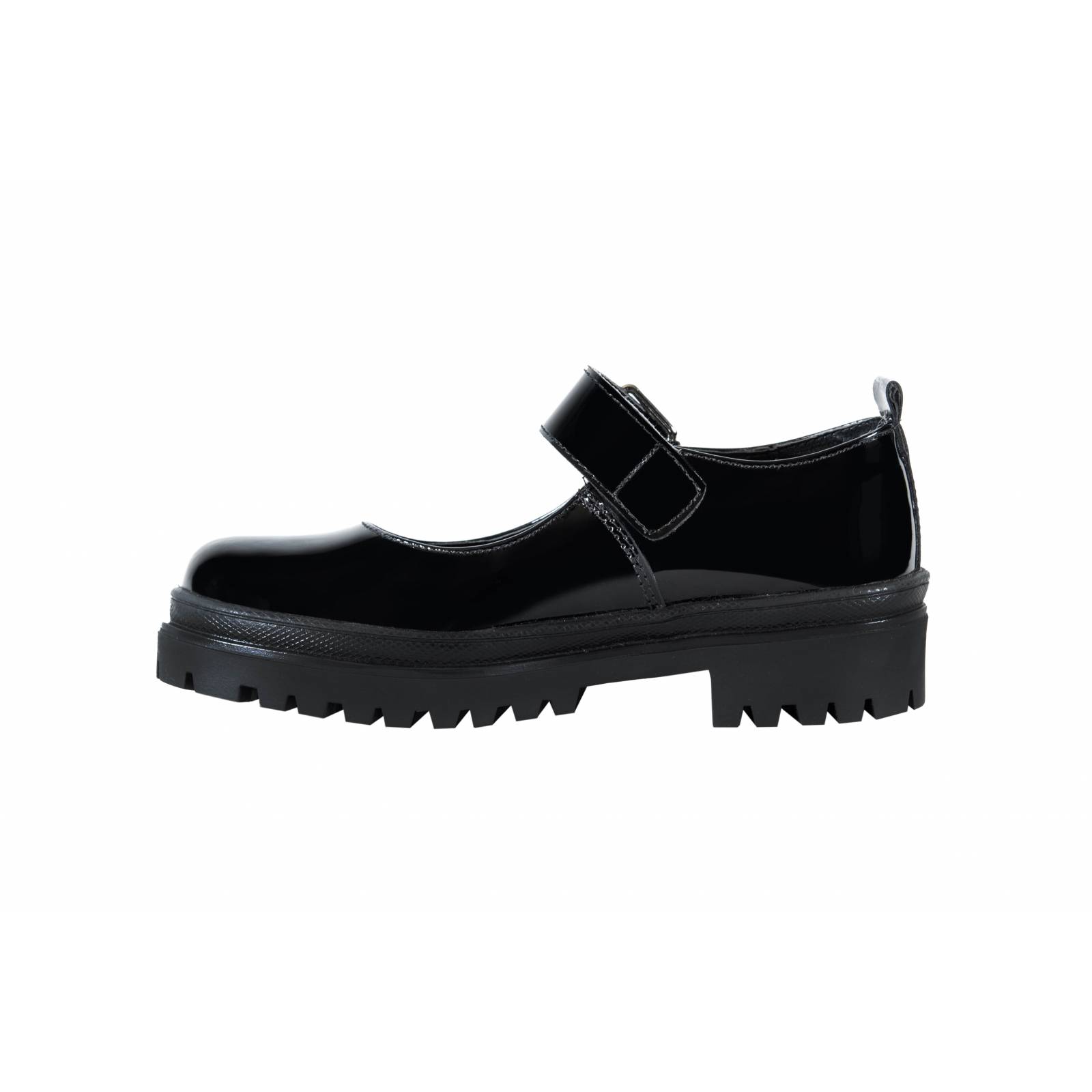 Zapato Niña Hush Puppies 1266 Piel Negro Escolar 