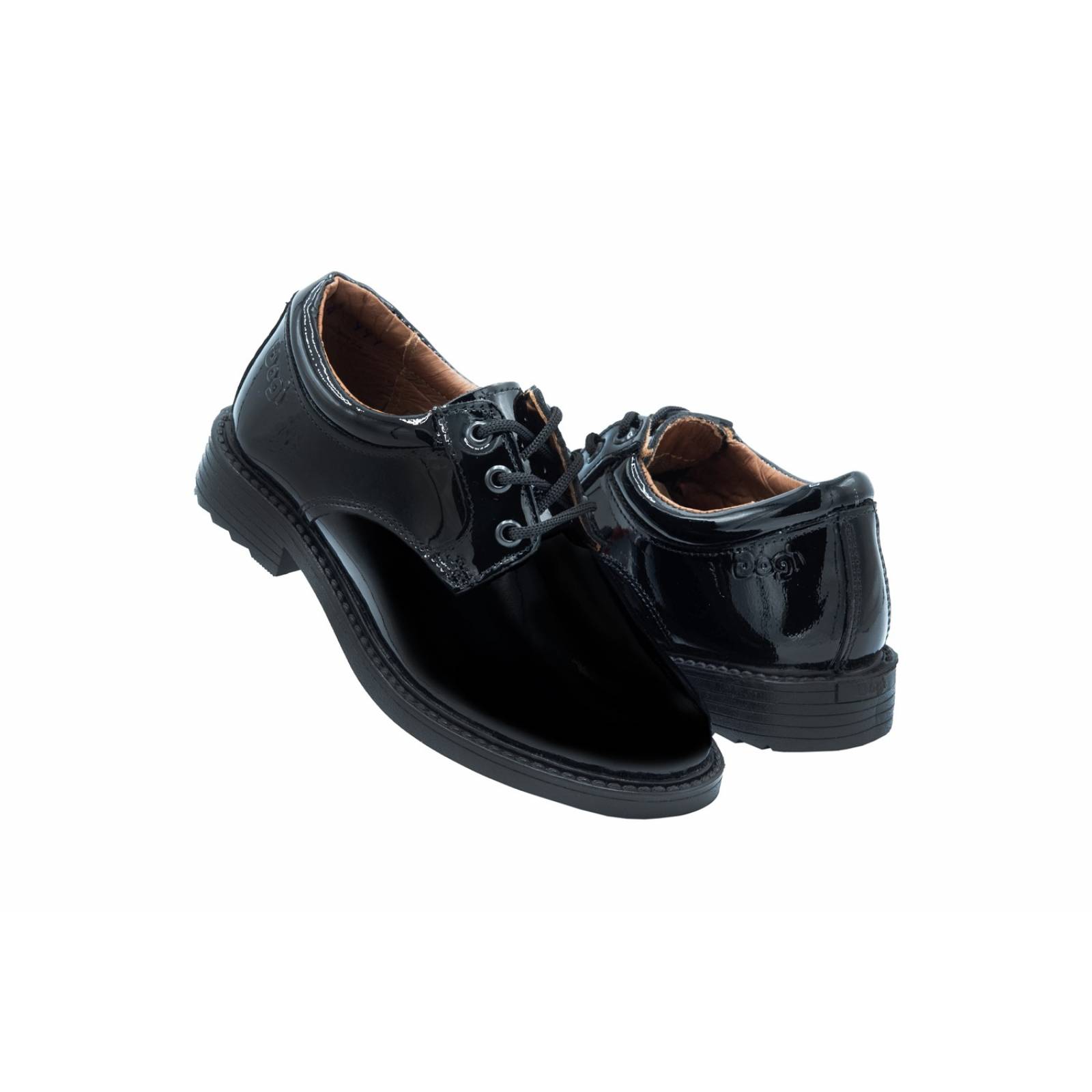Zapato Niño Dogi 3904 Piel Charol Con Arco Vestir 