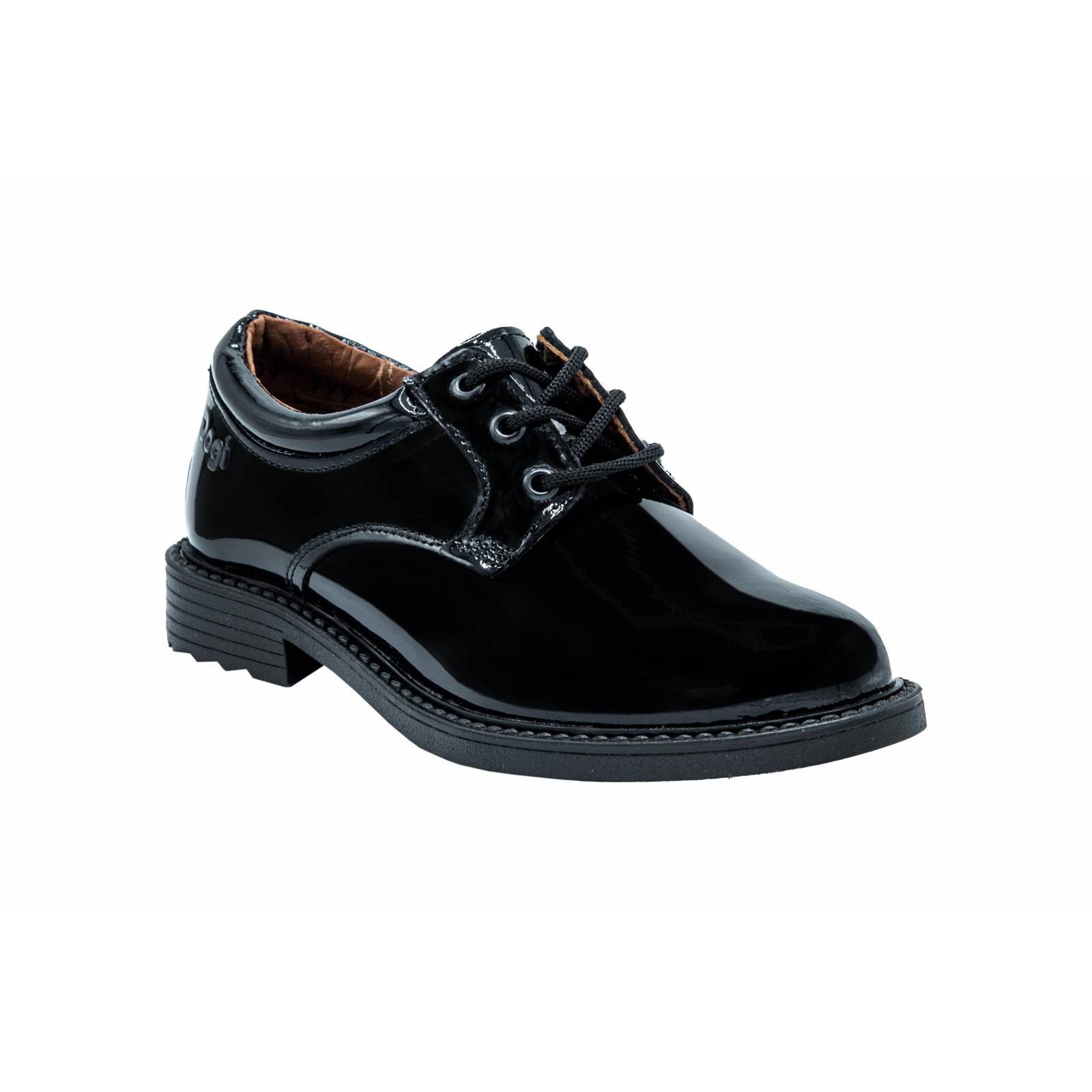Zapato Niño Dogi 3904 Piel Charol Con Arco Vestir 