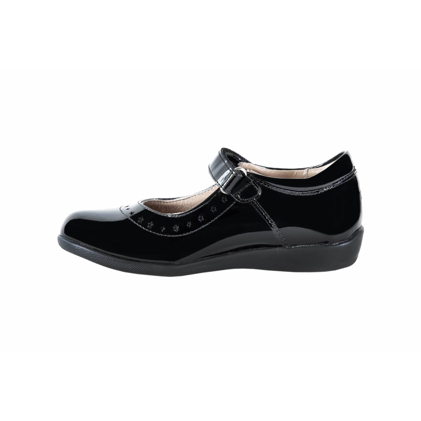 Zapato Niña Hush Puppies 1164 Piel Negro Escolar