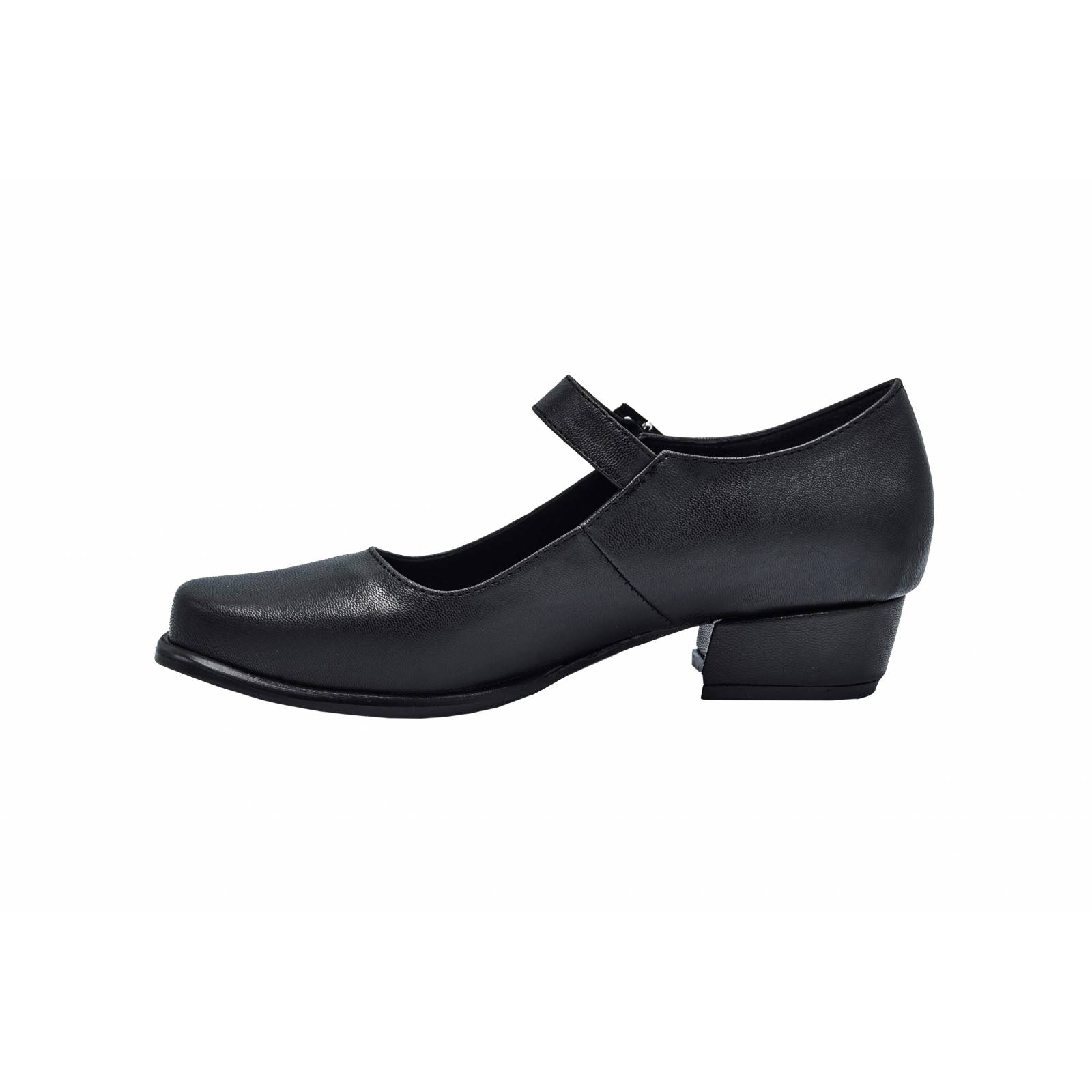 Zapato Escolta Mancera 629 Negro Tacón Escolar