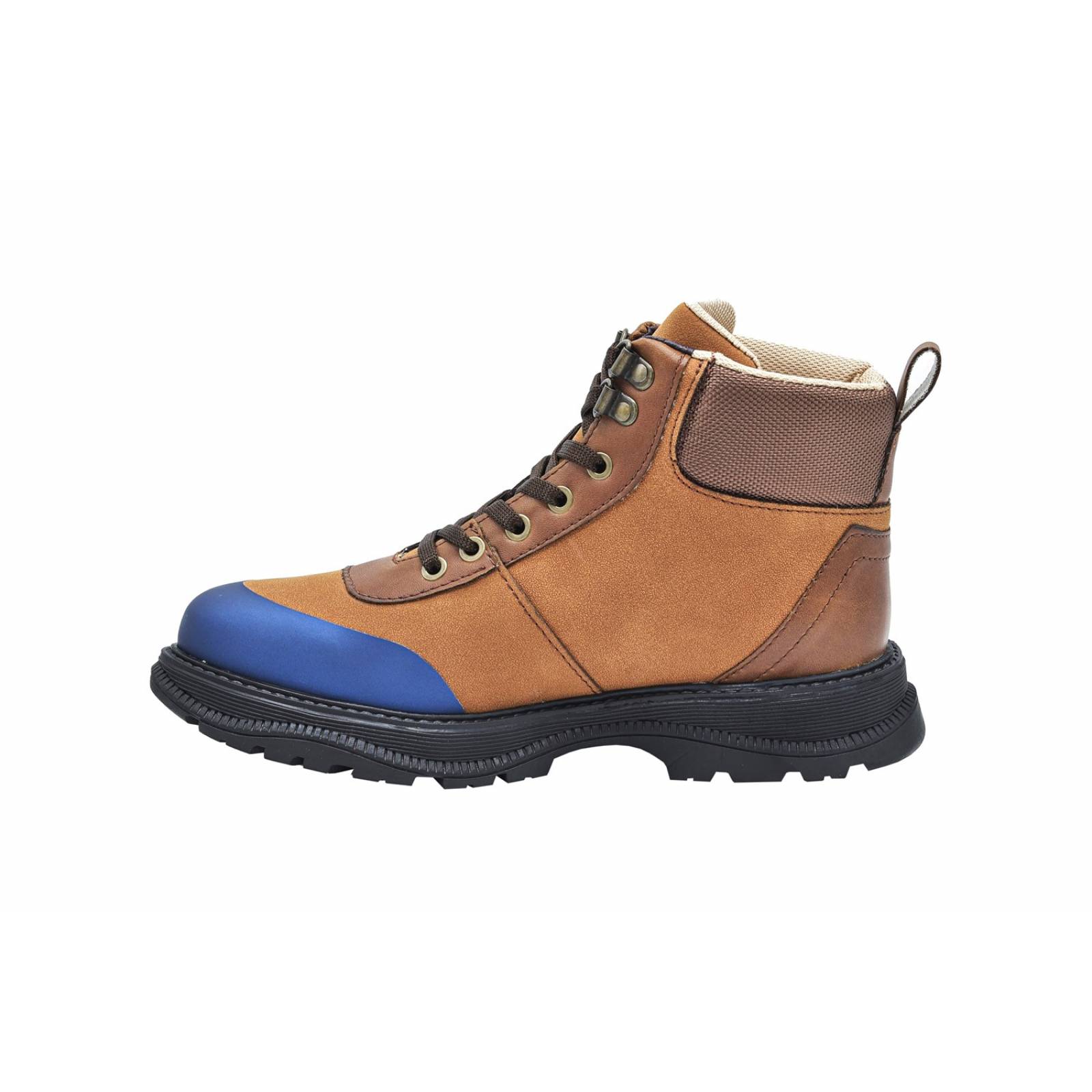 Bota Niño Karsten 96901 Café Moda Casual Vestir Montaña (18.0 - 21.5)