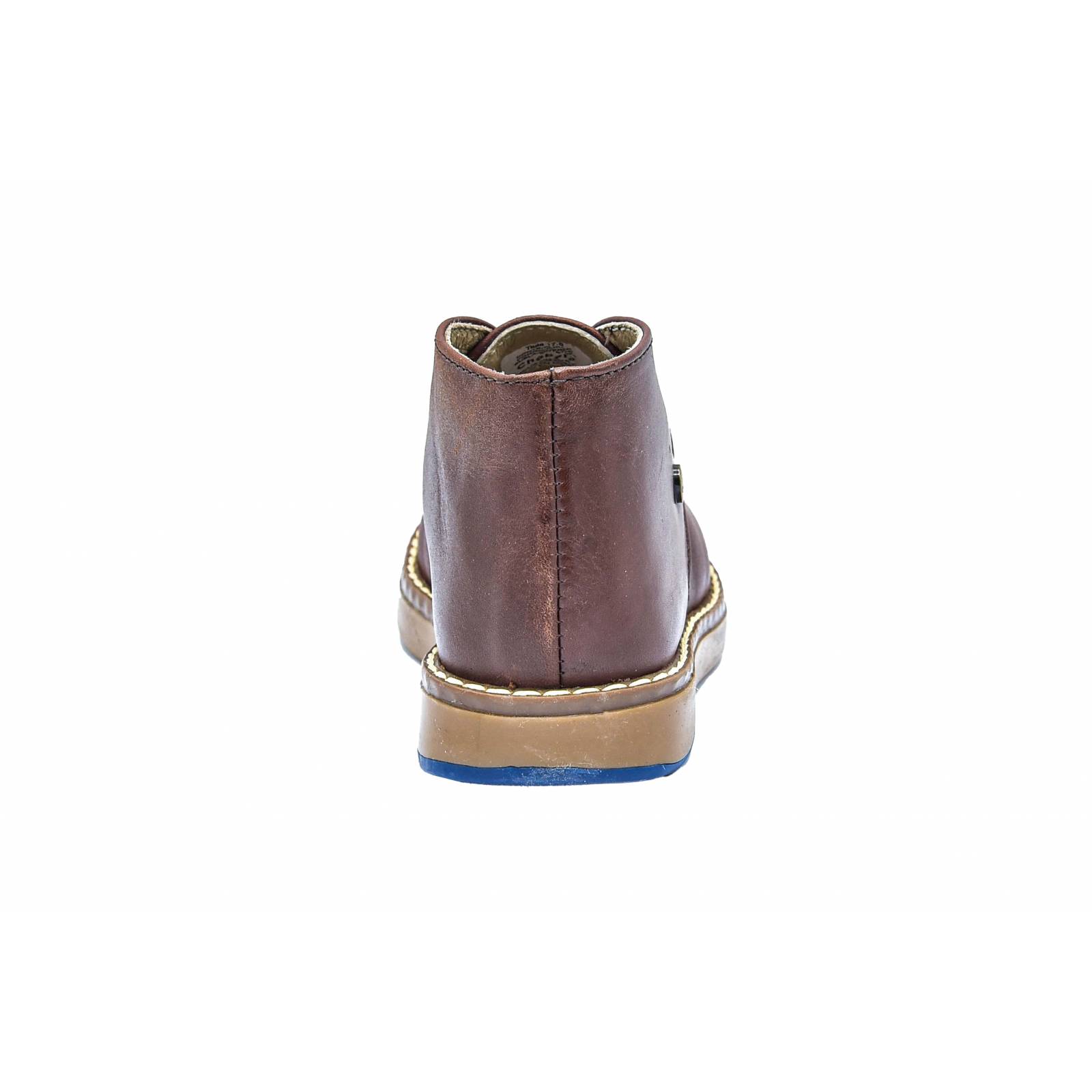 Zapato Bota Niño Chabelo 19502 Piel Café Moda Casual (15.0 - 17.5)