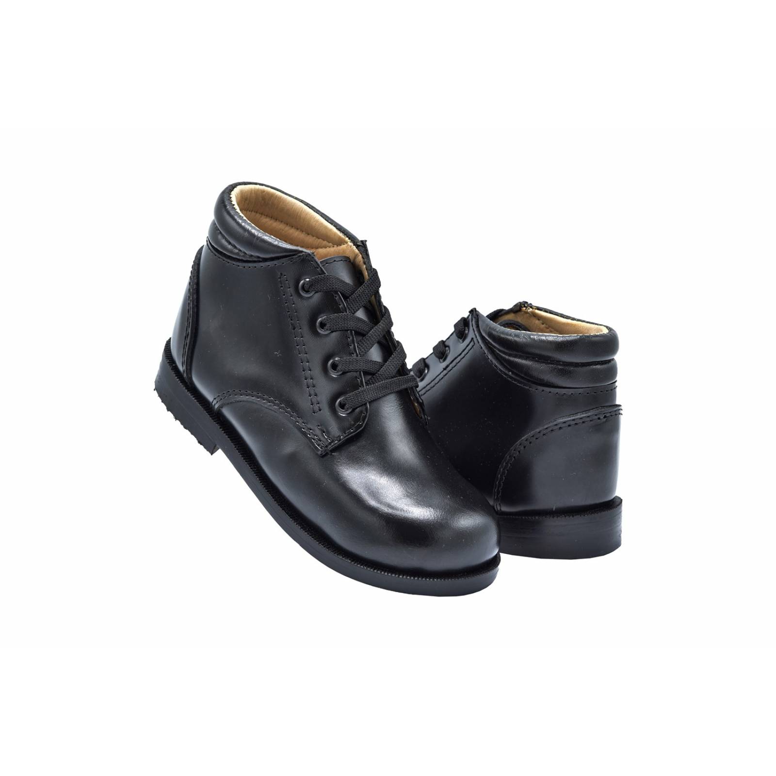 Zapato Ortopédico JYS 105 Piel Horma Recta Suela Cuero