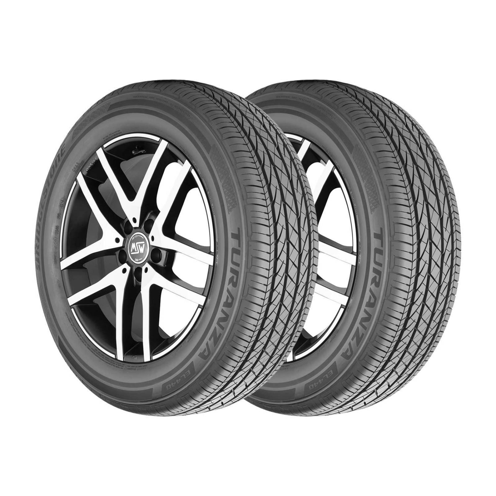 Paquete De 2 Llantas 215/55R18 Bridgestone Turanza El440 95H OE