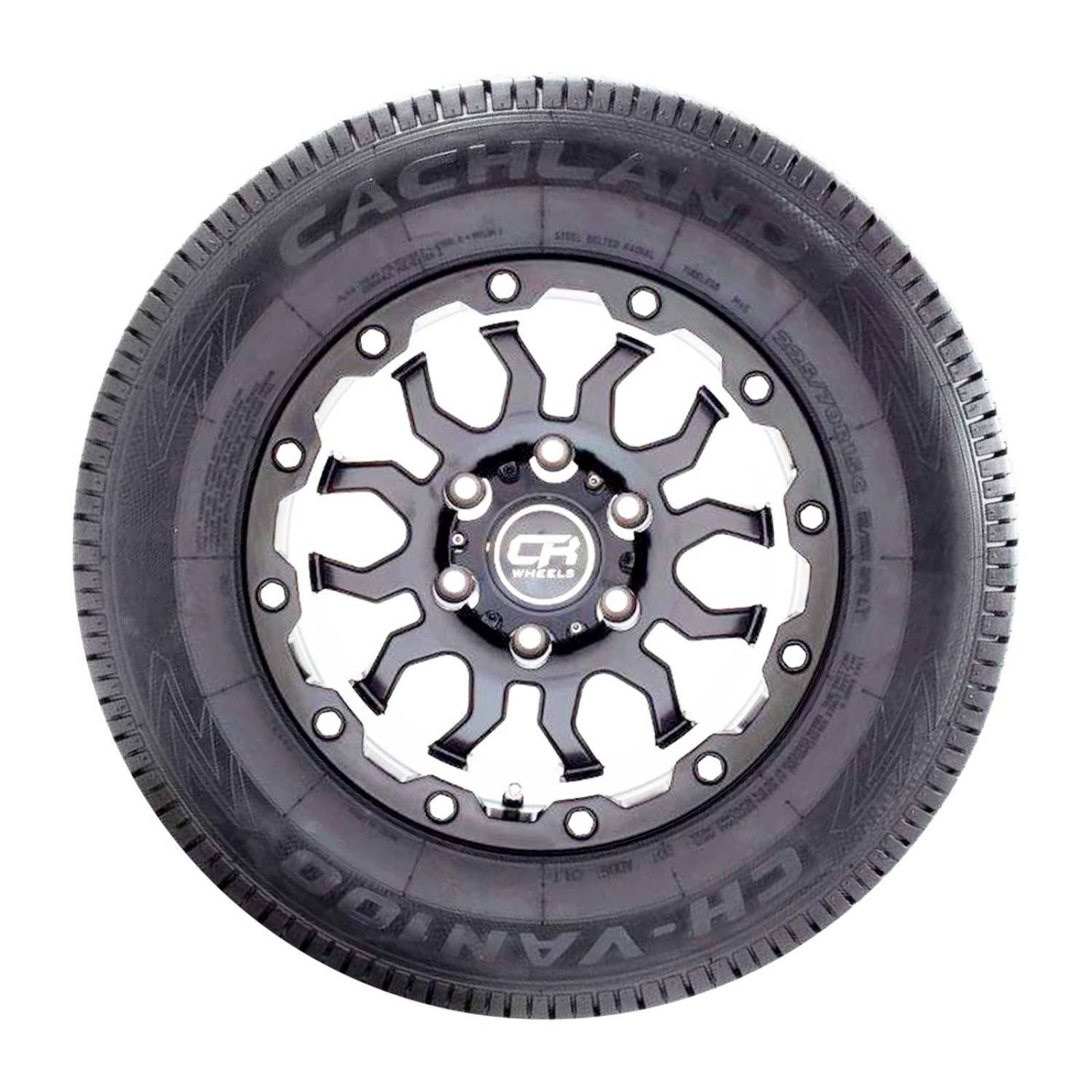 Paquete De 2 Llantas 195R15C Cachland Ch-Van100 Carga 8C 106/104R 