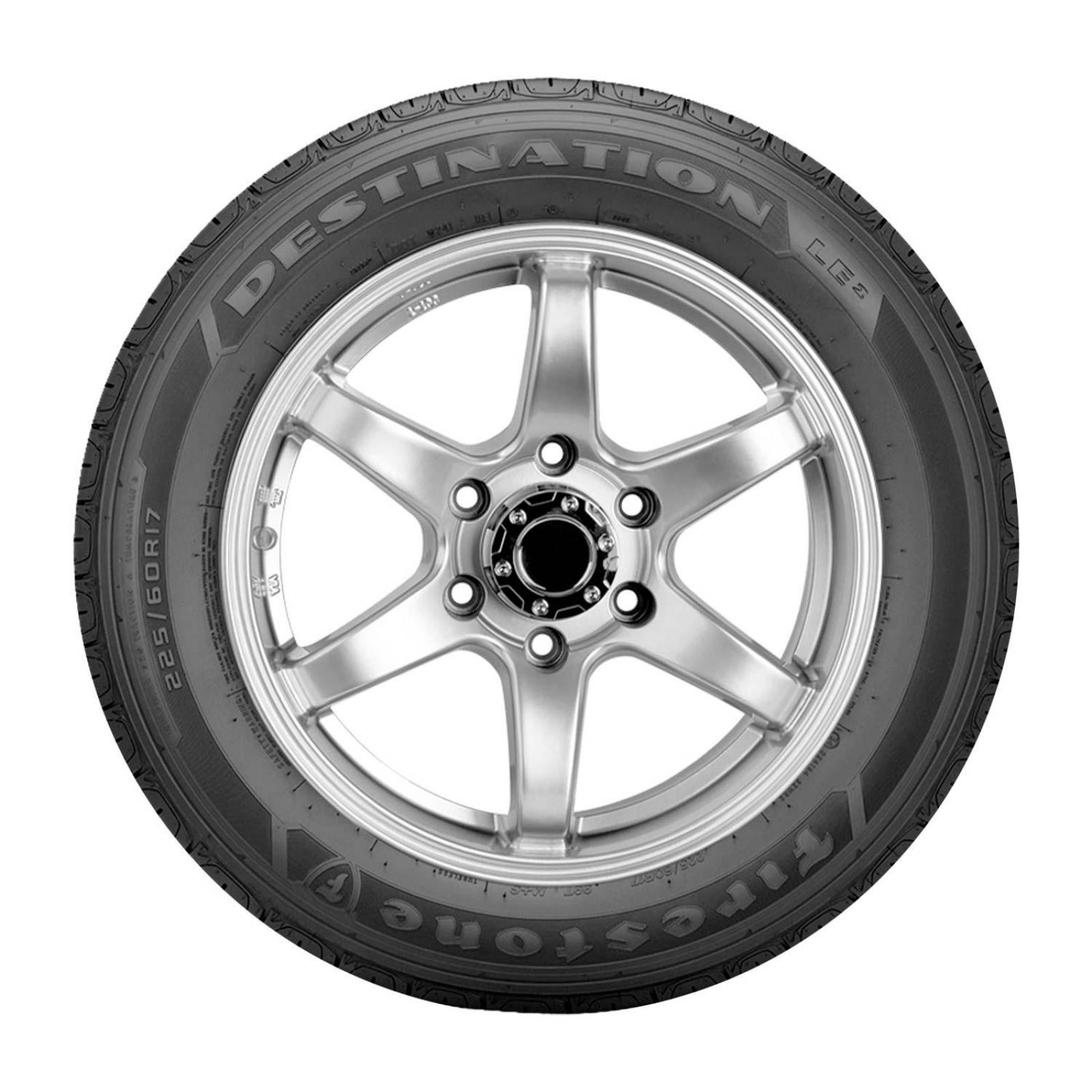 Paquete De 2 Llantas 225/60R17 Firestone Destination Le2 99T OE 