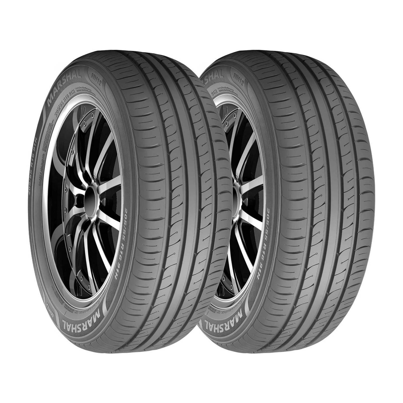 Paquete De 2 Llantas 205/65R15 Marshal Mh12 94H 