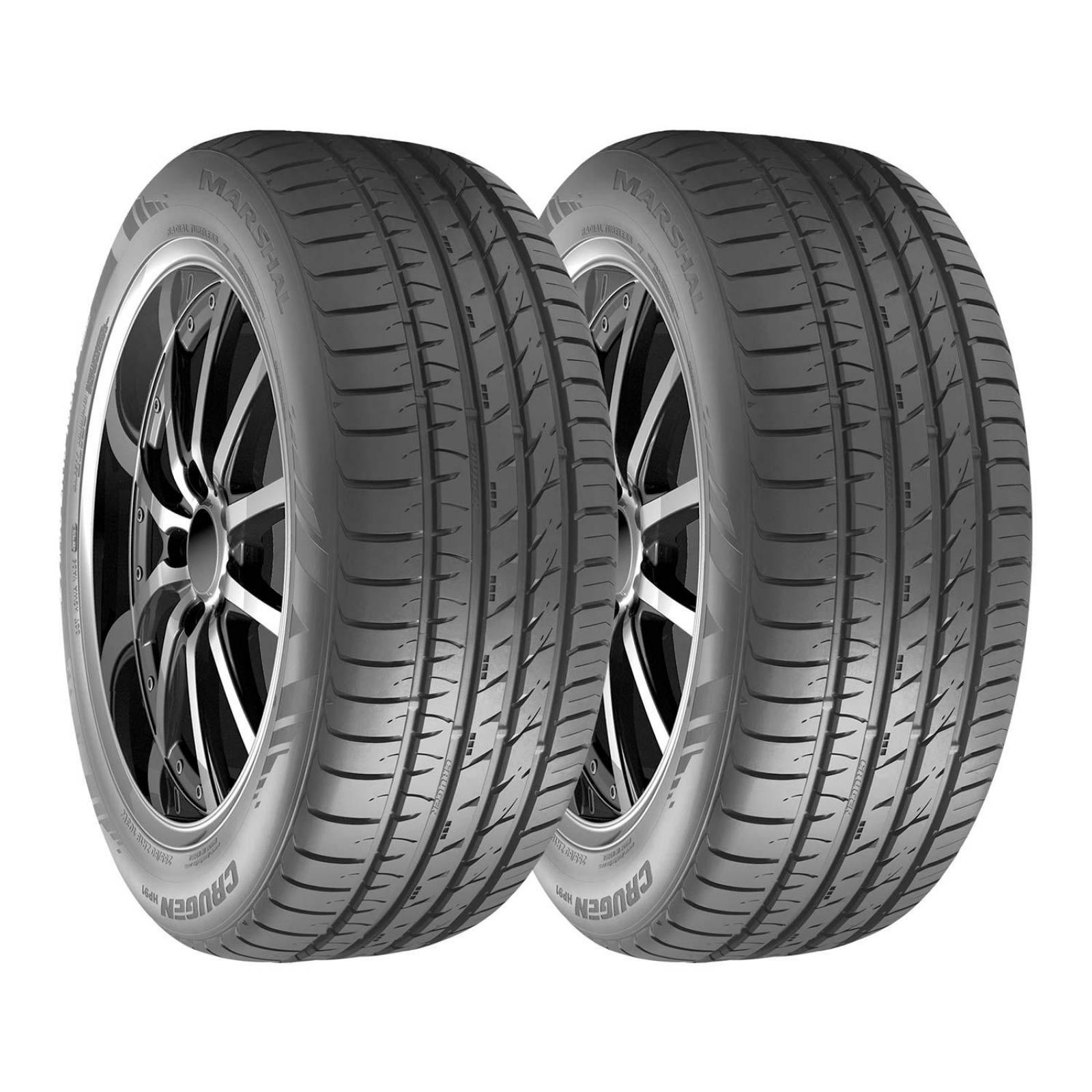 Paquete De 2 Llantas 235/55R19 Marshal Crugen Hp91 XL 105W
