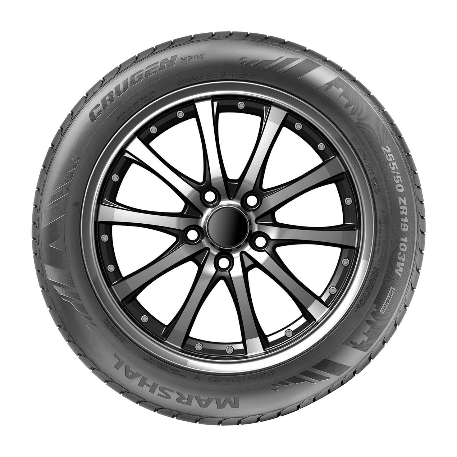Paquete De 2 Llantas 235/55R19 Marshal Crugen Hp91 XL 105W