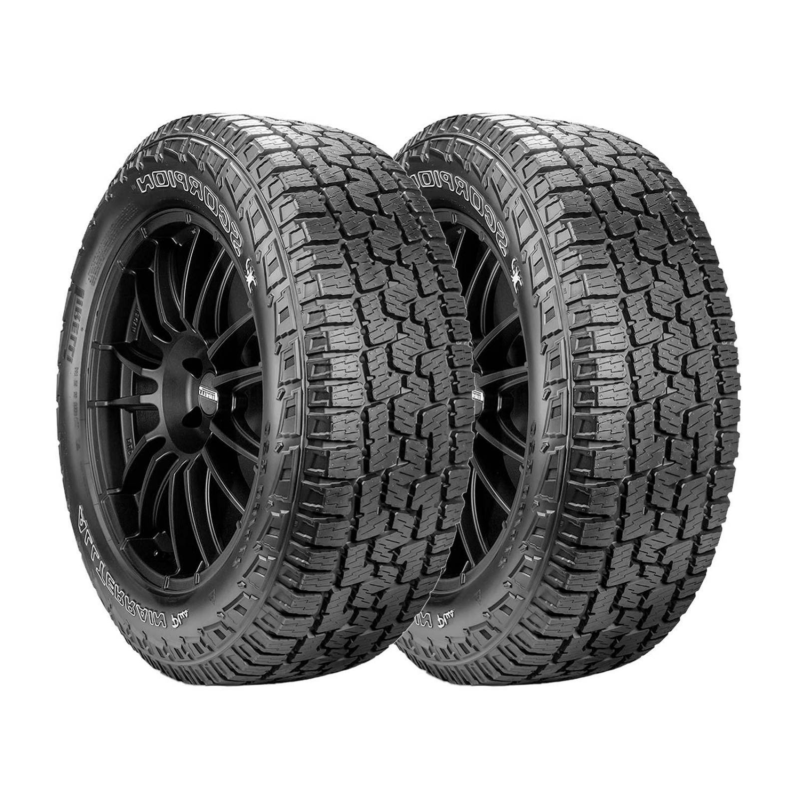 Paquete De 2 Llantas 275/70R16 Pirelli Scorpion All Terrain Plus 114T