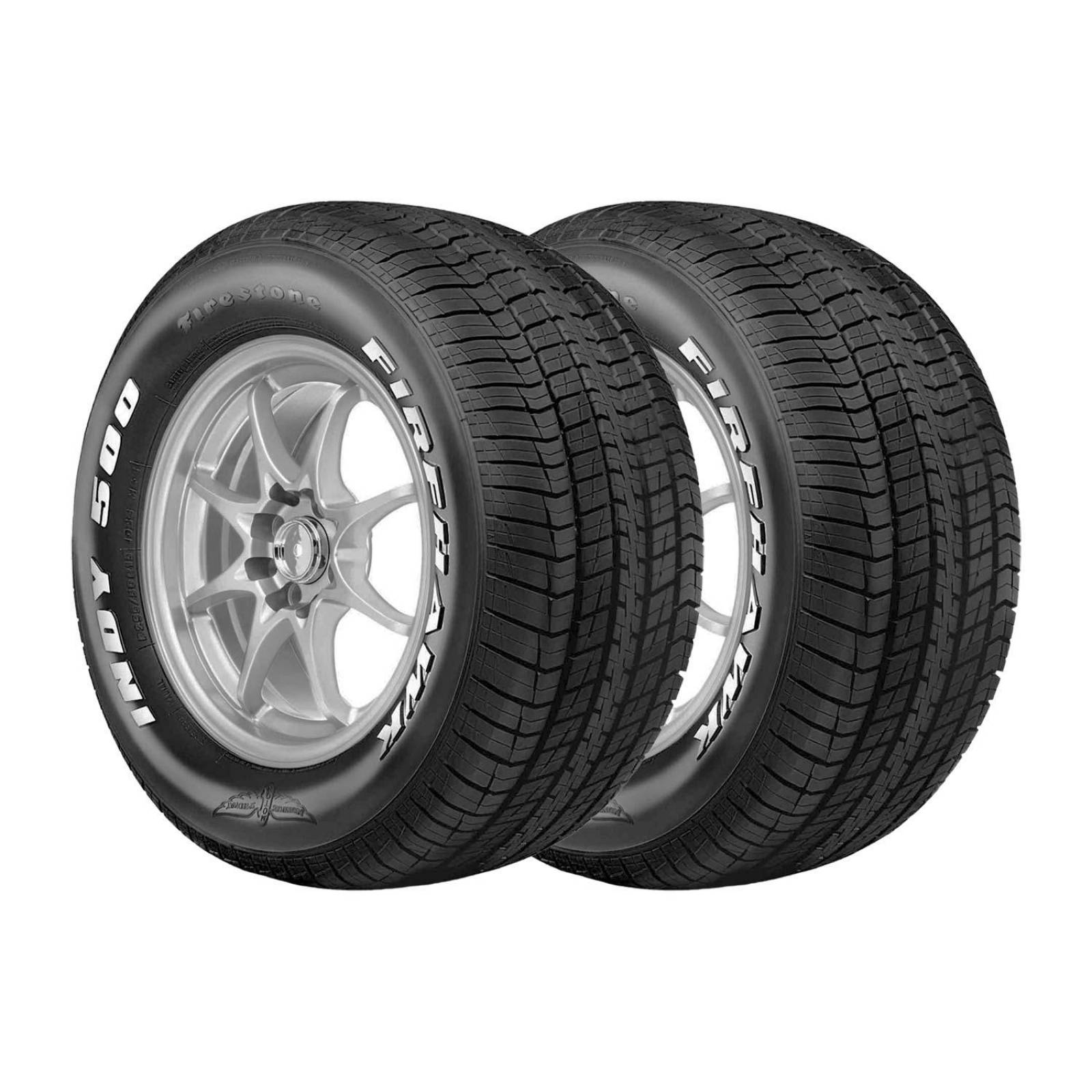 Paquete De 2 Llantas 295/50R15 Firestone Firehawk Indy 500 105S 
