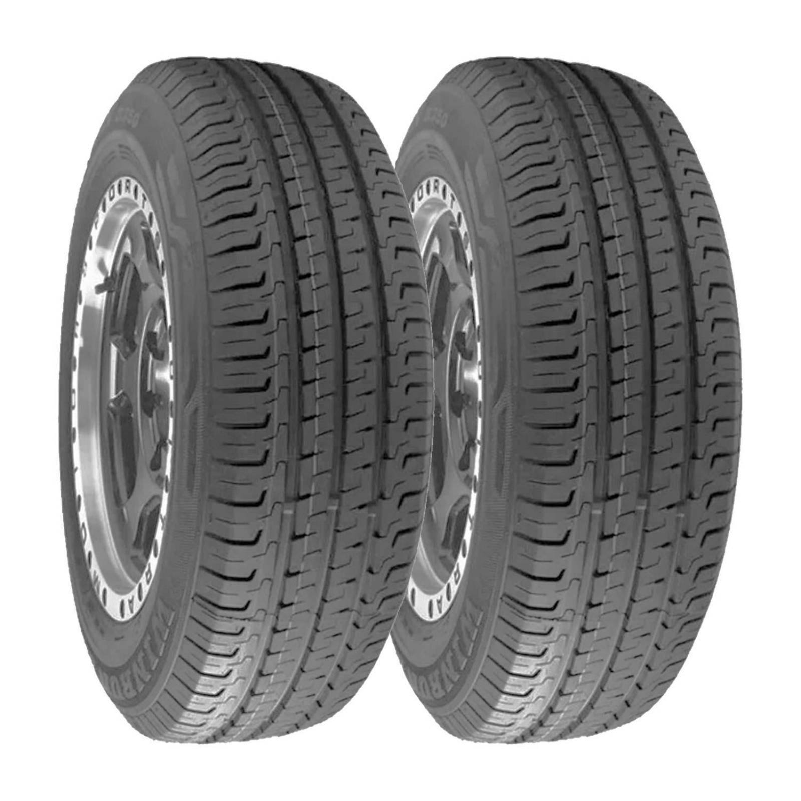 Paquete De 2 Llantas 195R15C Winrun R350 Carga 107/105N 