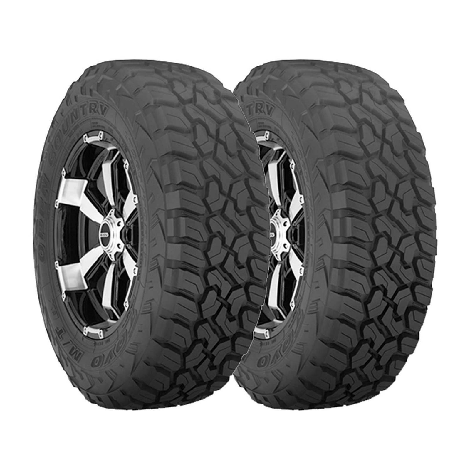 Paquete De 2 Llantas 265/70R17 Toyo Open Country Mt Ex LT 121P 