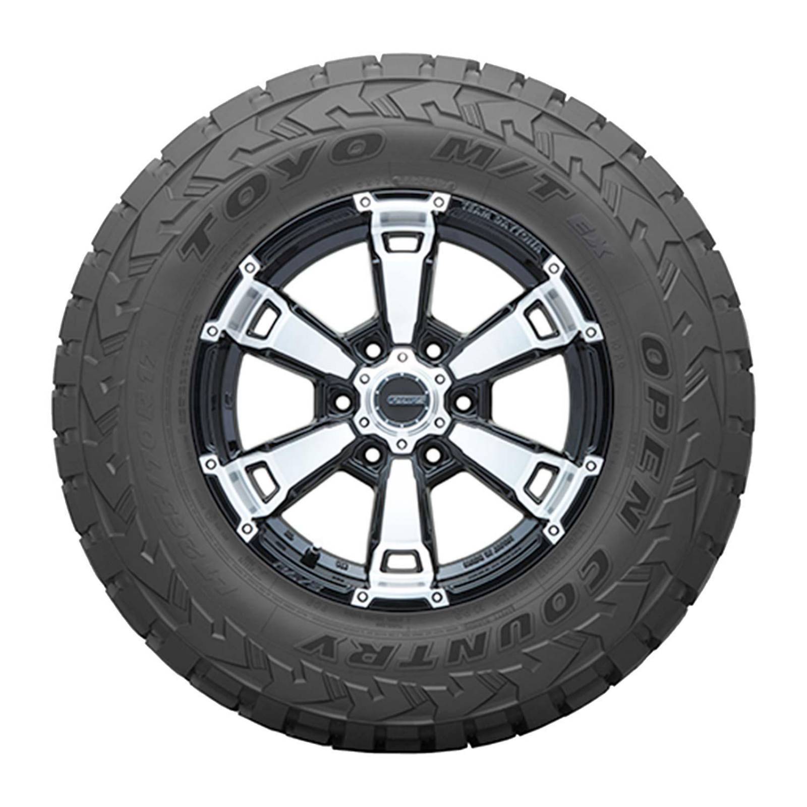 Paquete De 2 Llantas 265/70R17 Toyo Open Country Mt Ex LT 121P 