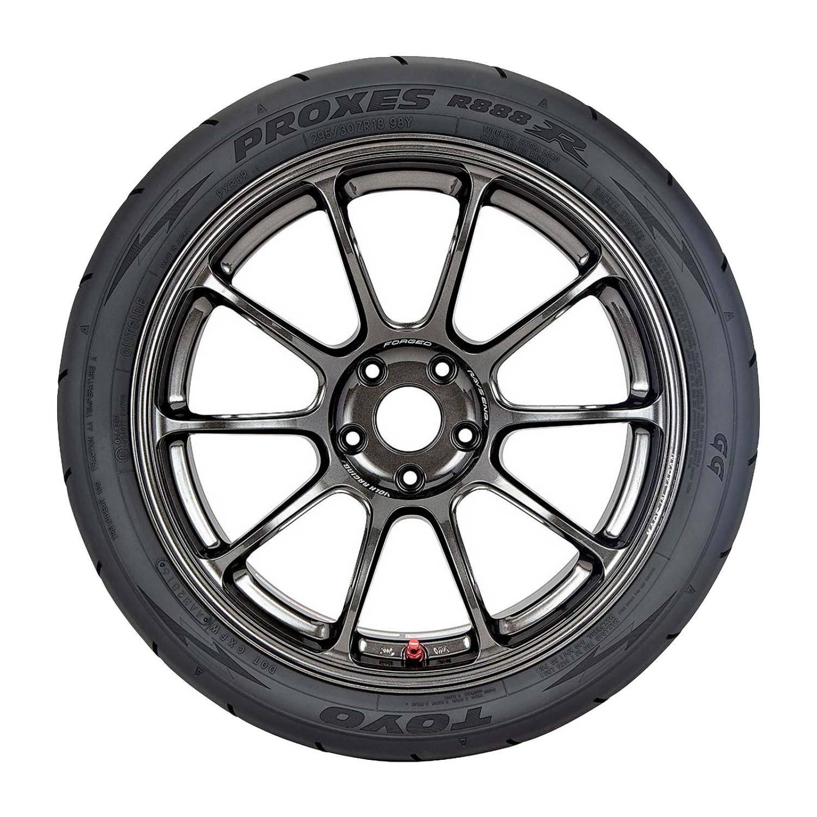 Paquete De 2 Llantas 275/40R17 Toyo Proxes R888R 98W 