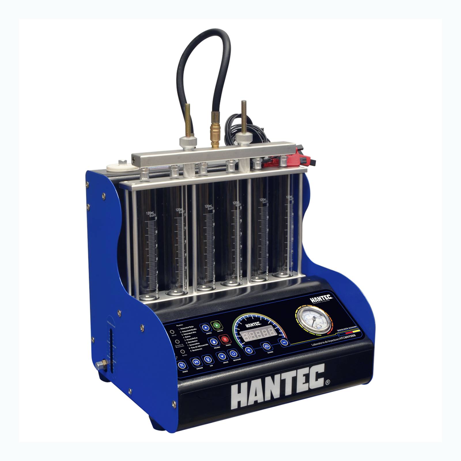 Laboratorio Inyectores 6 Probetas Hantec Automatico