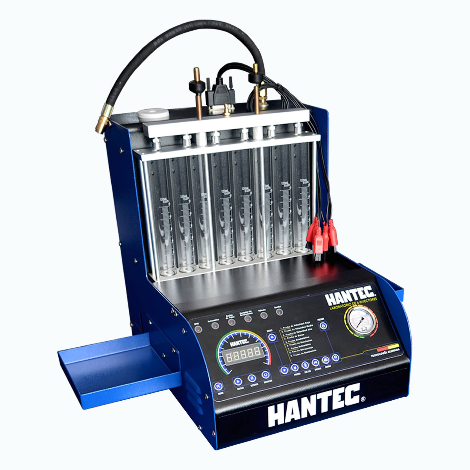 LABORATORIO DE LIMPIEZA DE INYECTORES AUTOMATICO HANTEC 8 INYECTORES