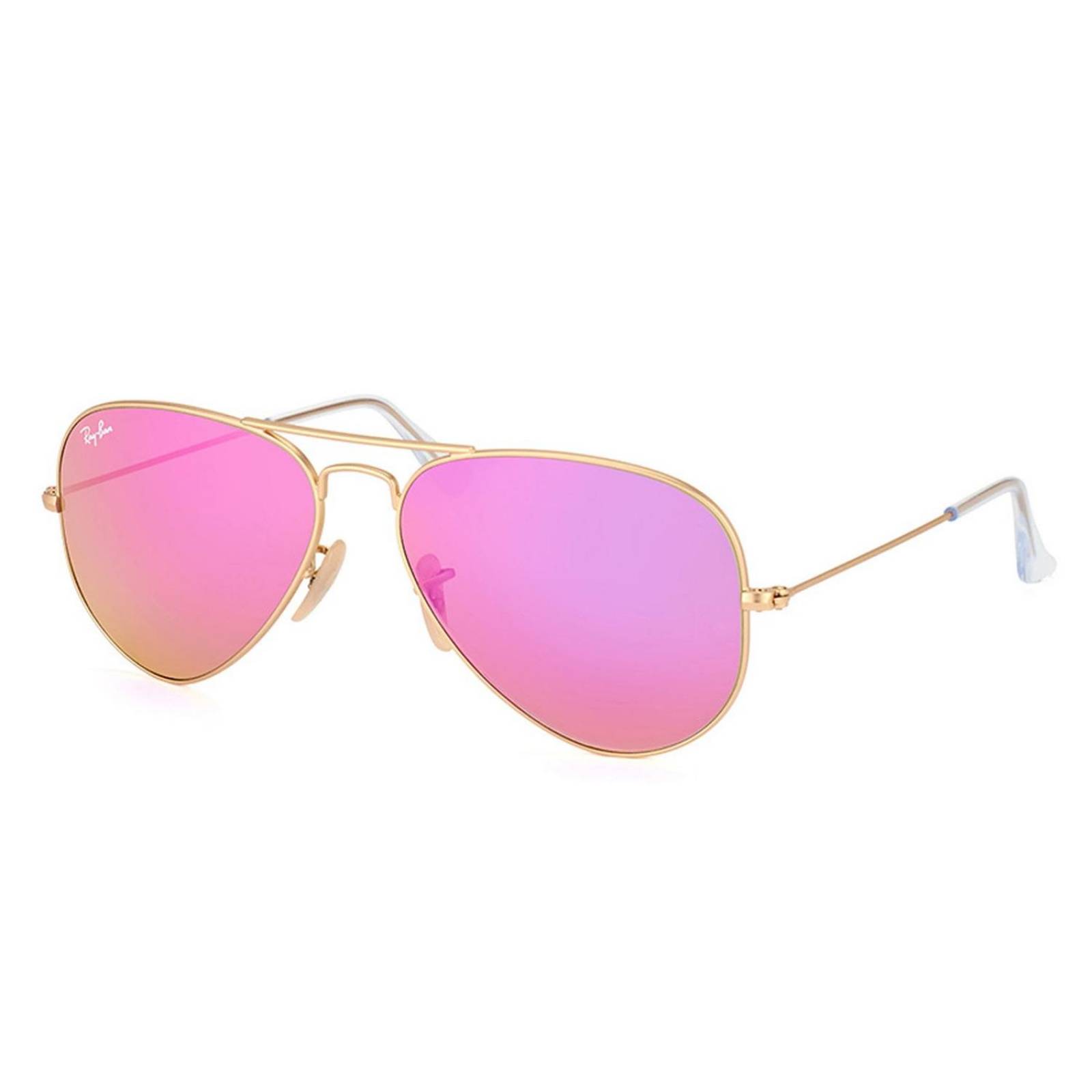 Lentes Ray-Ban RB 3025 112/4T 58 Aviator Gold / Pink Mirror 