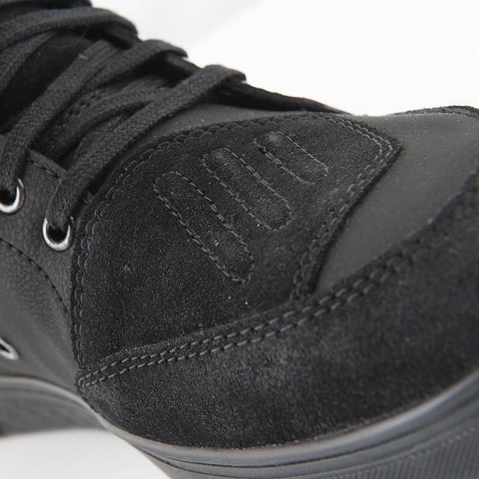 Bota Corta Joe Rocket Mission Moto Shoe Tennis Negros 