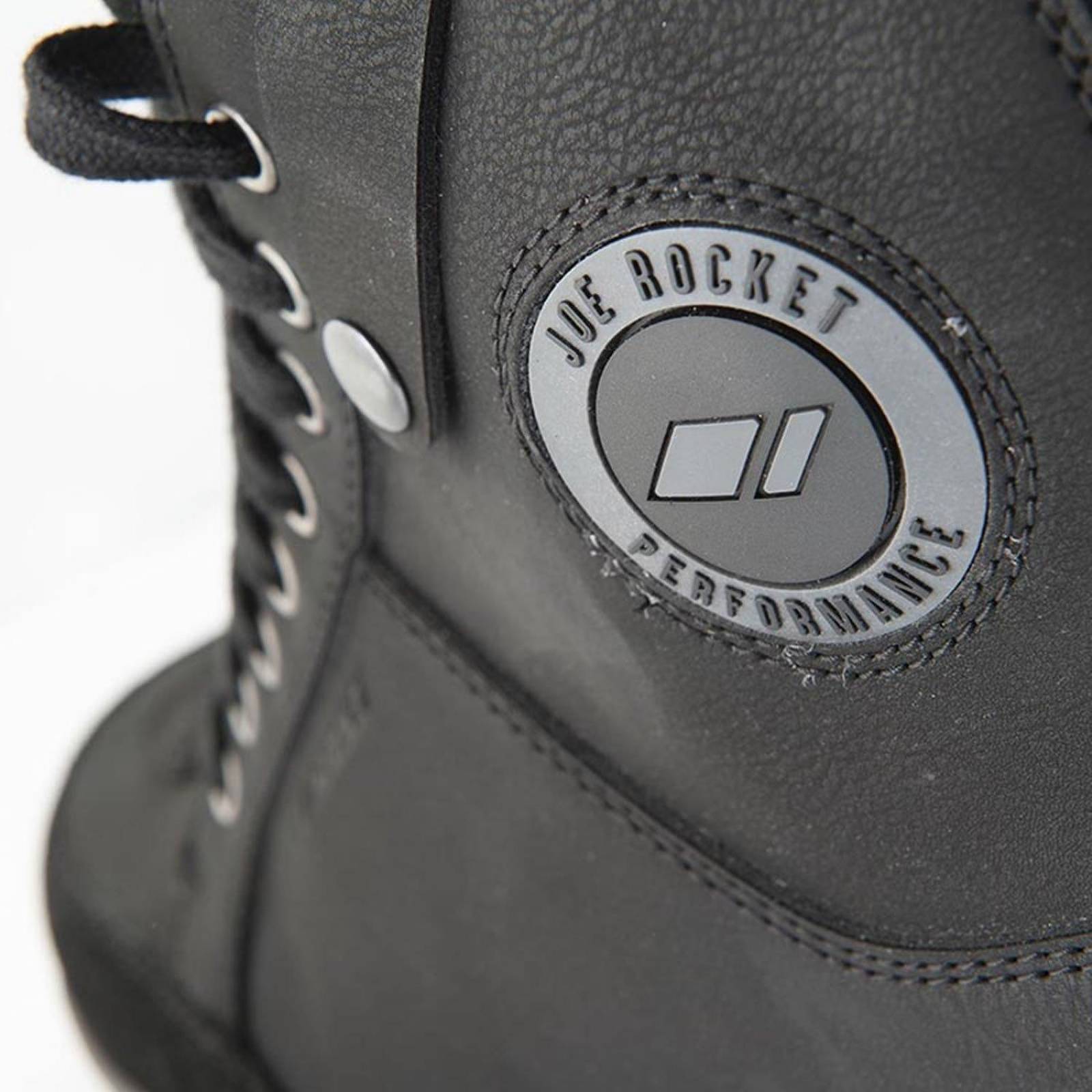 Bota Corta Joe Rocket Mission Moto Shoe Tennis Negros 