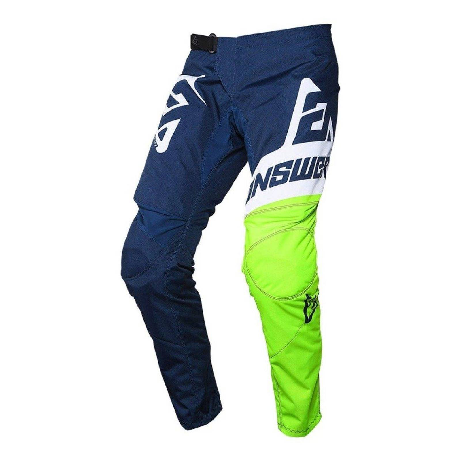 Pantalón Answer Syncron Voyd Midnight / White Moto Cross Mx 
