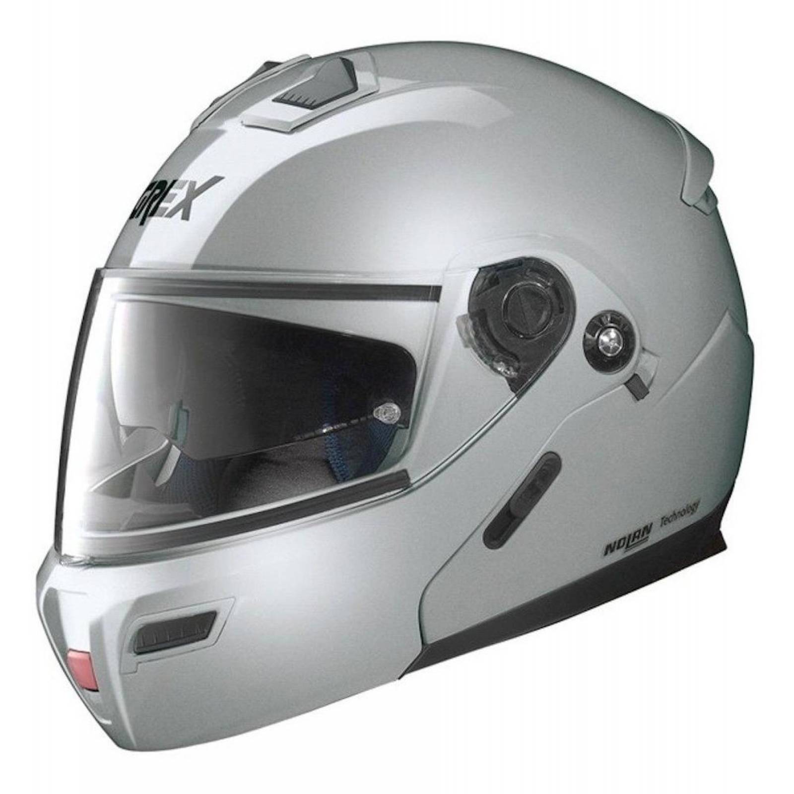 Casco Modular Abatible Grex Nolan G9.1 Kinetic Evolve Plata 