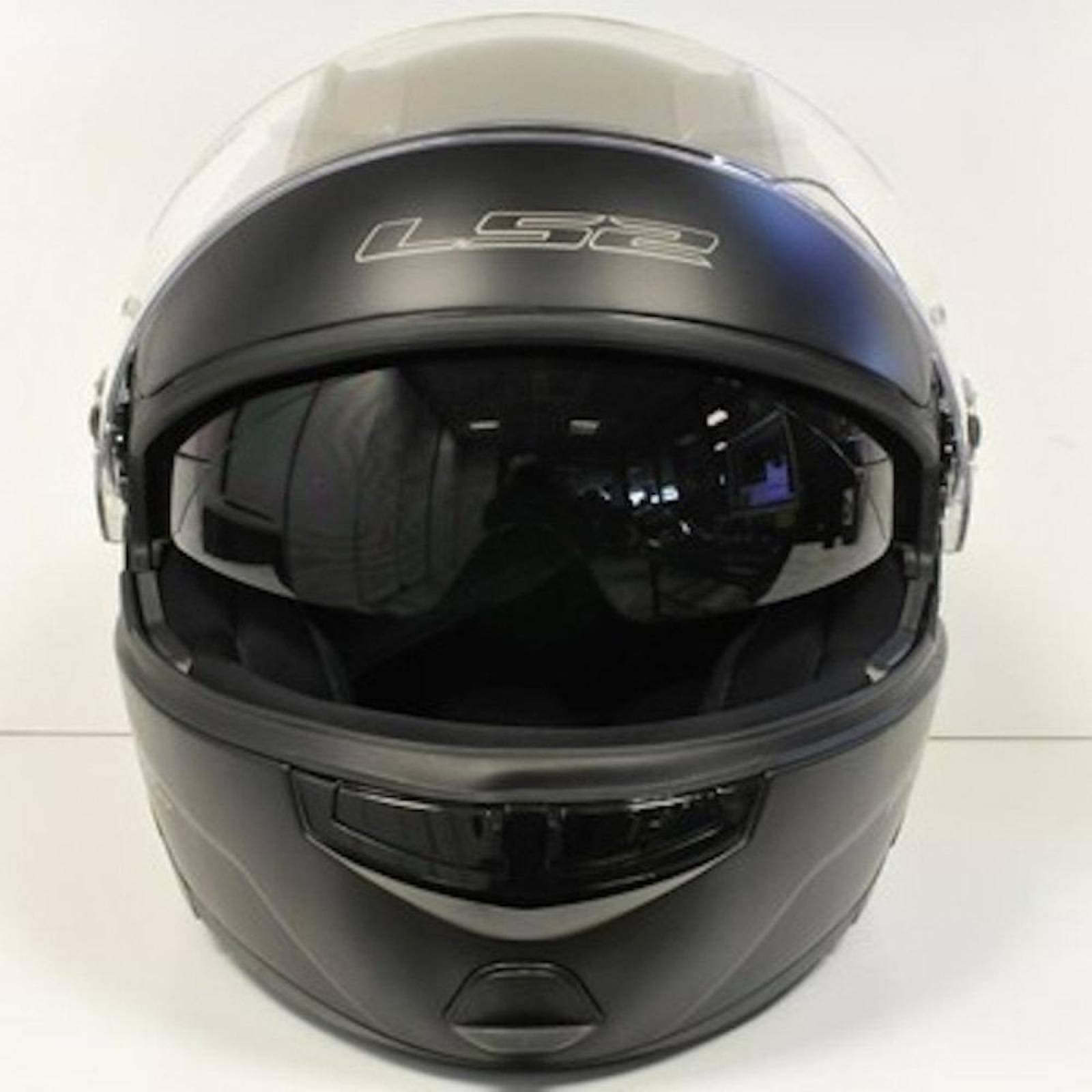Casco Abatible Modular LS2 FF370 Negro Mate 