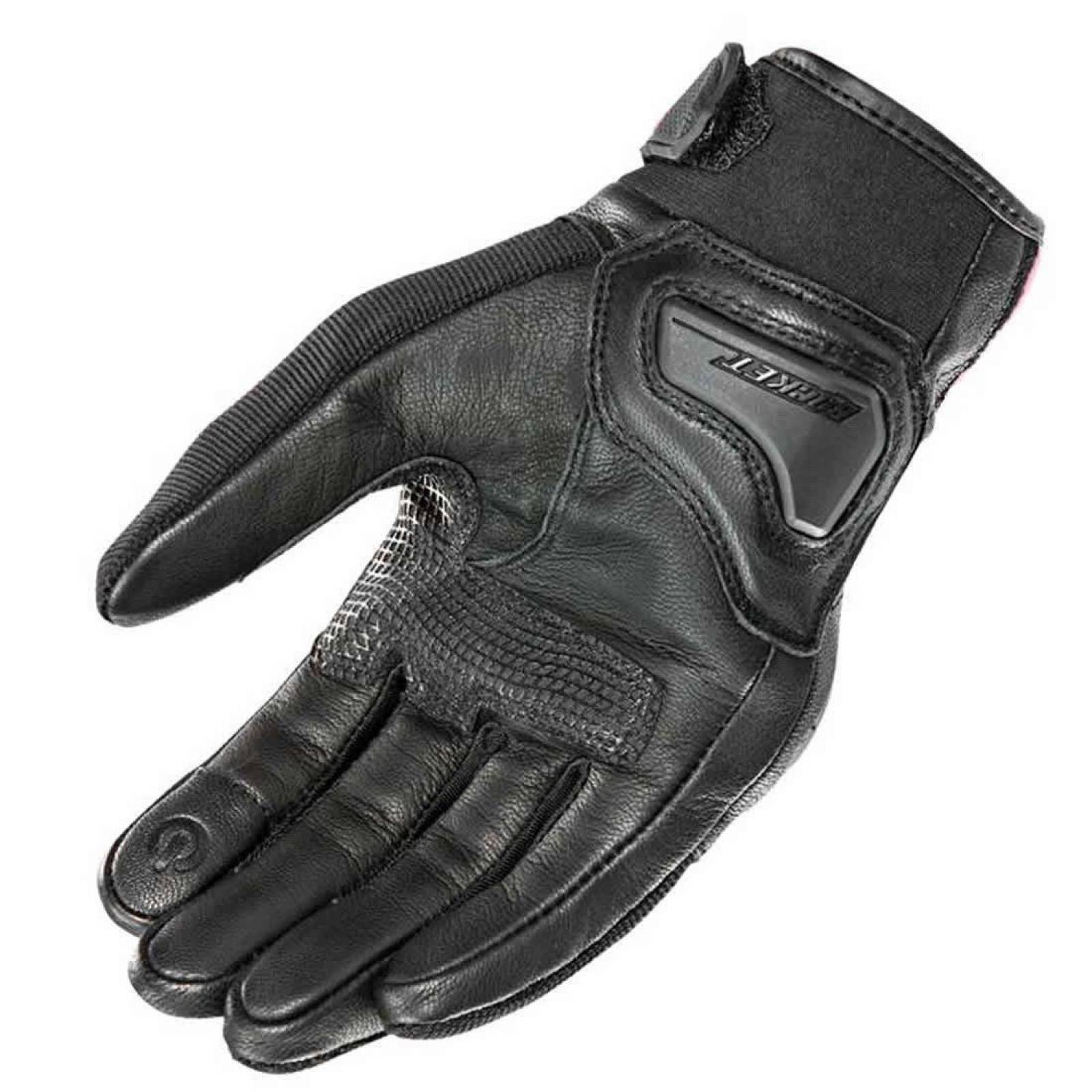 Guantes de Mujer Para Moto Joe Rocket Super Moto Blanco / Rosa Táctiles 