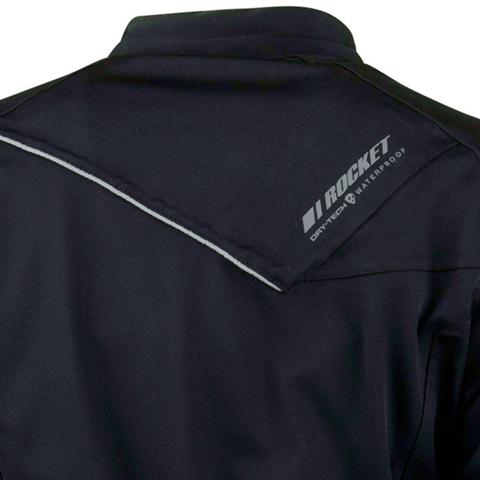 Chamarra Joe Rocket Moto Impermeable Pacifica Negra - Mujer 