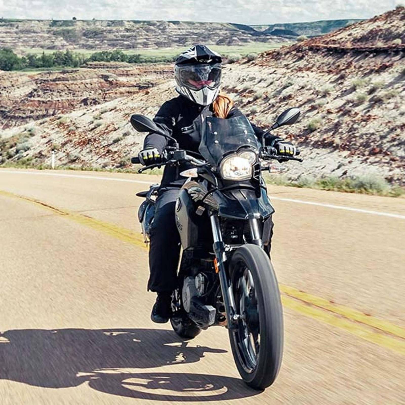 Chamarra Joe Rocket Moto Impermeable Pacifica Negra - Mujer 