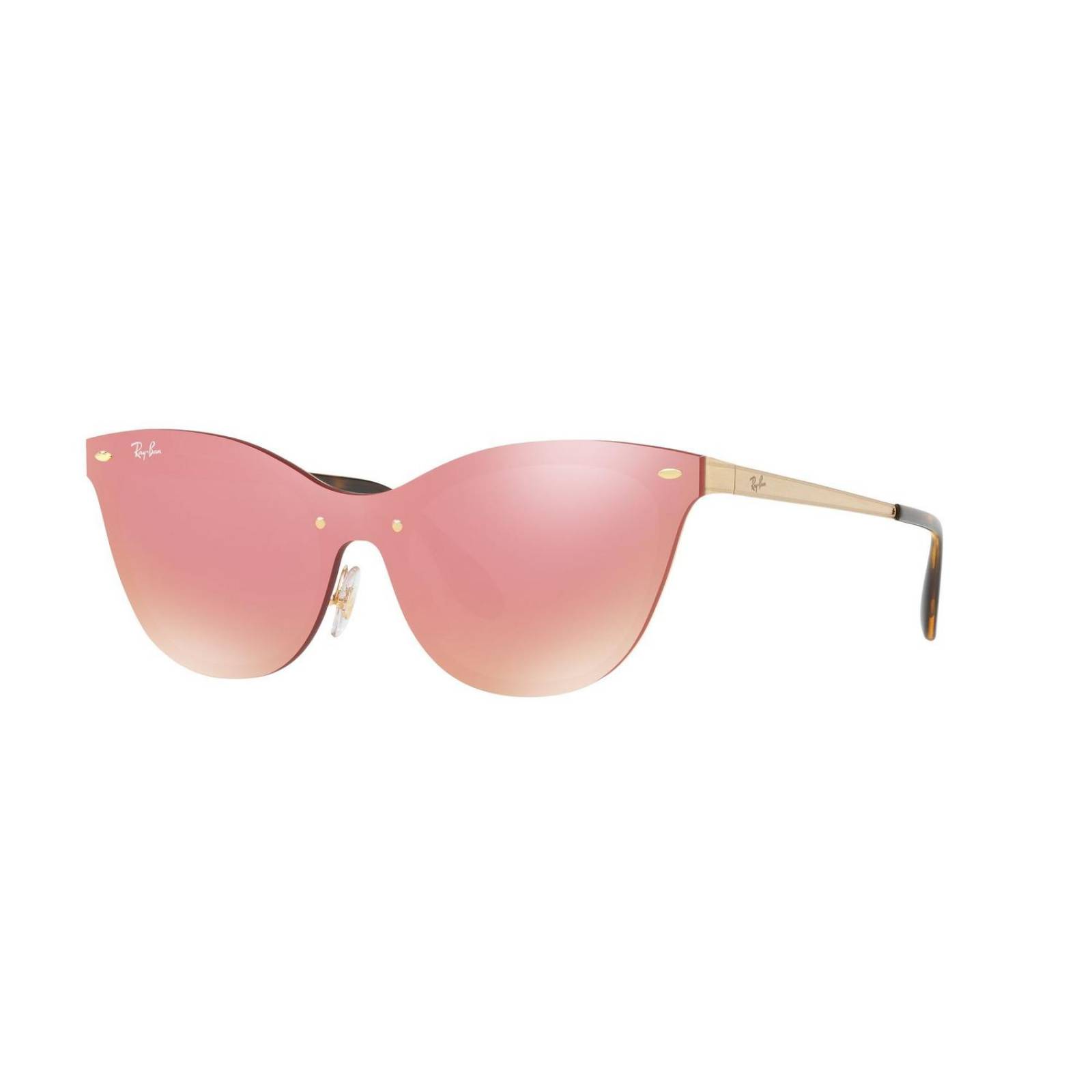 Ray Ban Mujer RB 3580N 043/E4 43 Cat Eye Oro / Rosa Espejo 
