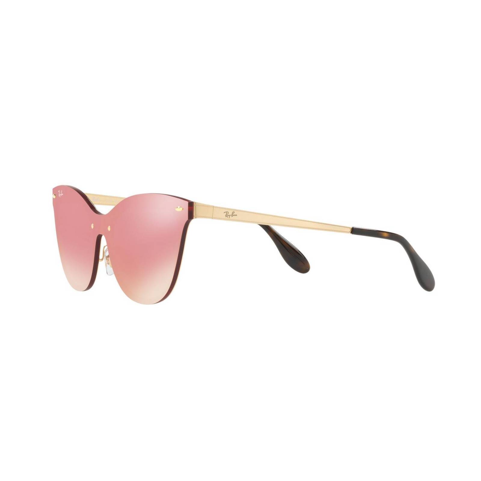 Ray Ban Mujer RB 3580N 043/E4 43 Cat Eye Oro / Rosa Espejo 